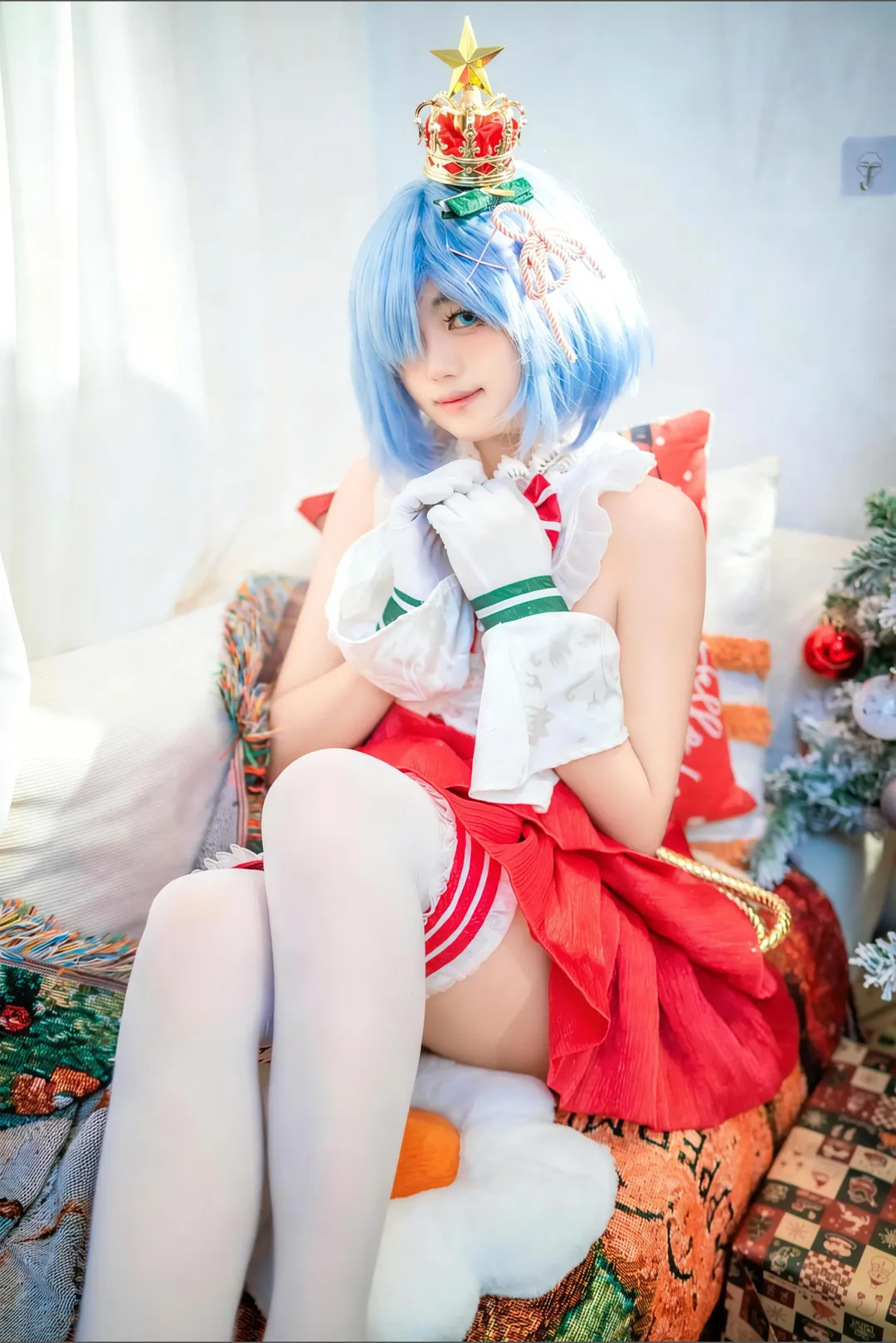 Re:ゼロから始める異世界生活, レム コスプレ, 二次元コスプレ, クリスマス・コスプレ, クリスマスレム