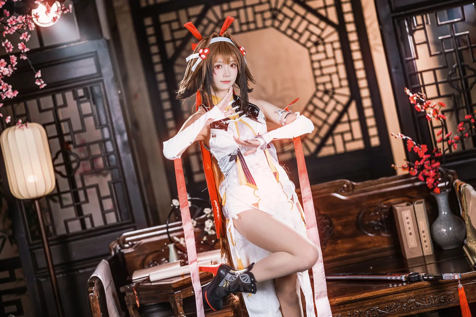 叶瞬光cos, 绝区零, 古风武侠, 兽尾造型, 大剑少女 - 第10张