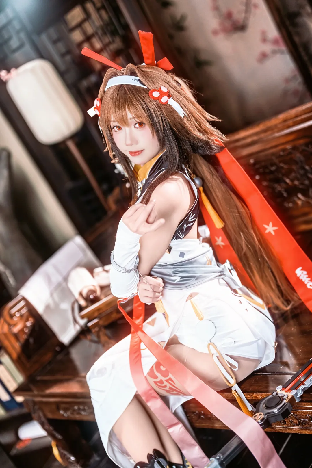叶瞬光cos, 绝区零, 古风武侠, 兽尾造型, 大剑少女 - 第12张