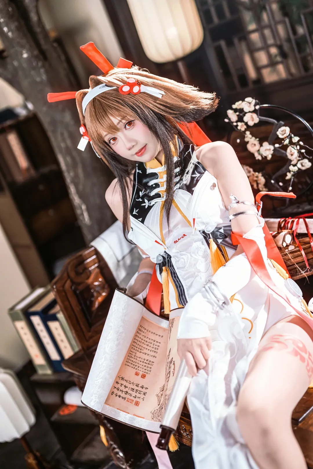 叶瞬光cos, 绝区零, 古风武侠, 兽尾造型, 大剑少女 - 第5张