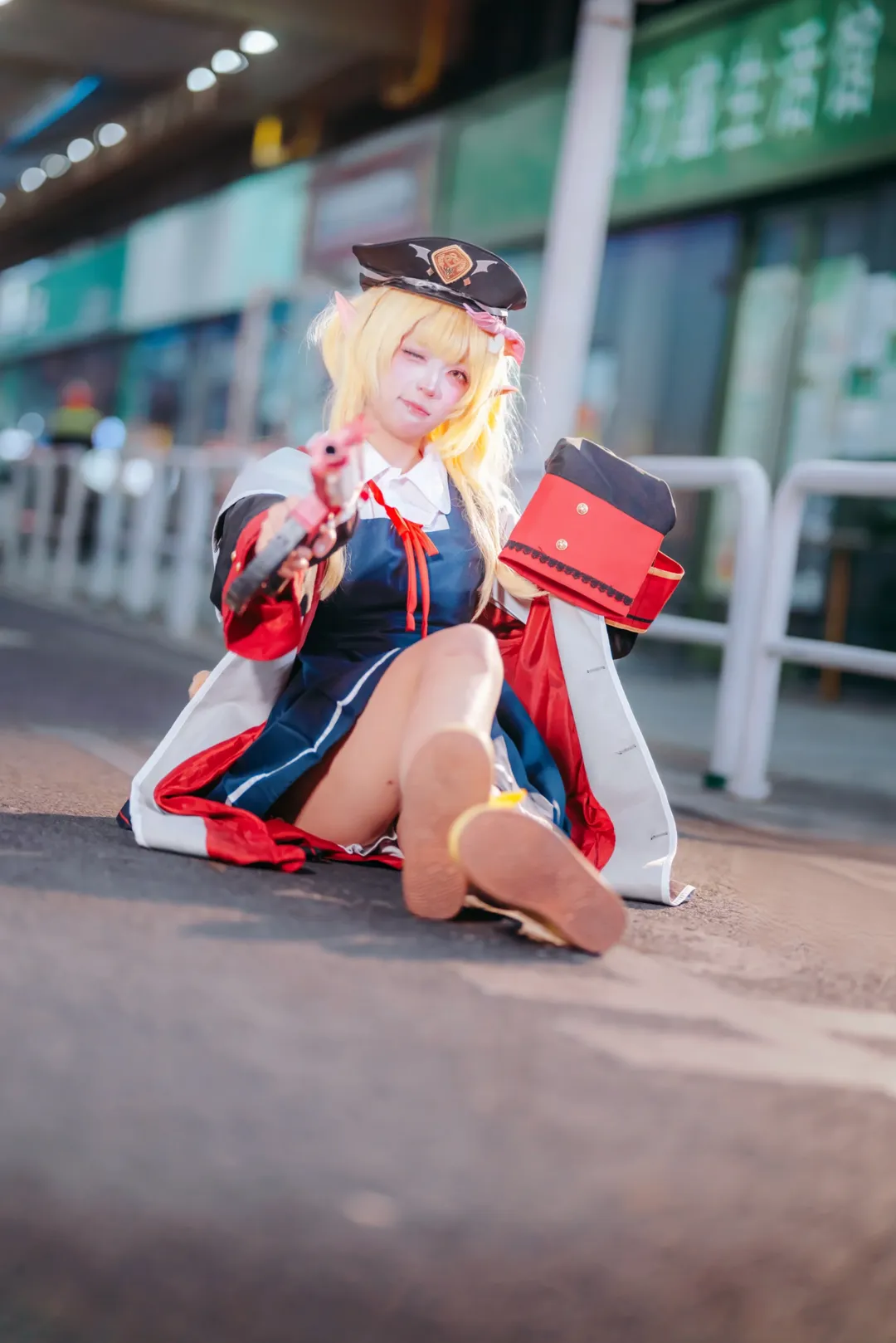 街拍, 碧蓝档案, 丹花伊吹cos, 二次元cos, cosplay正片 - 第2张