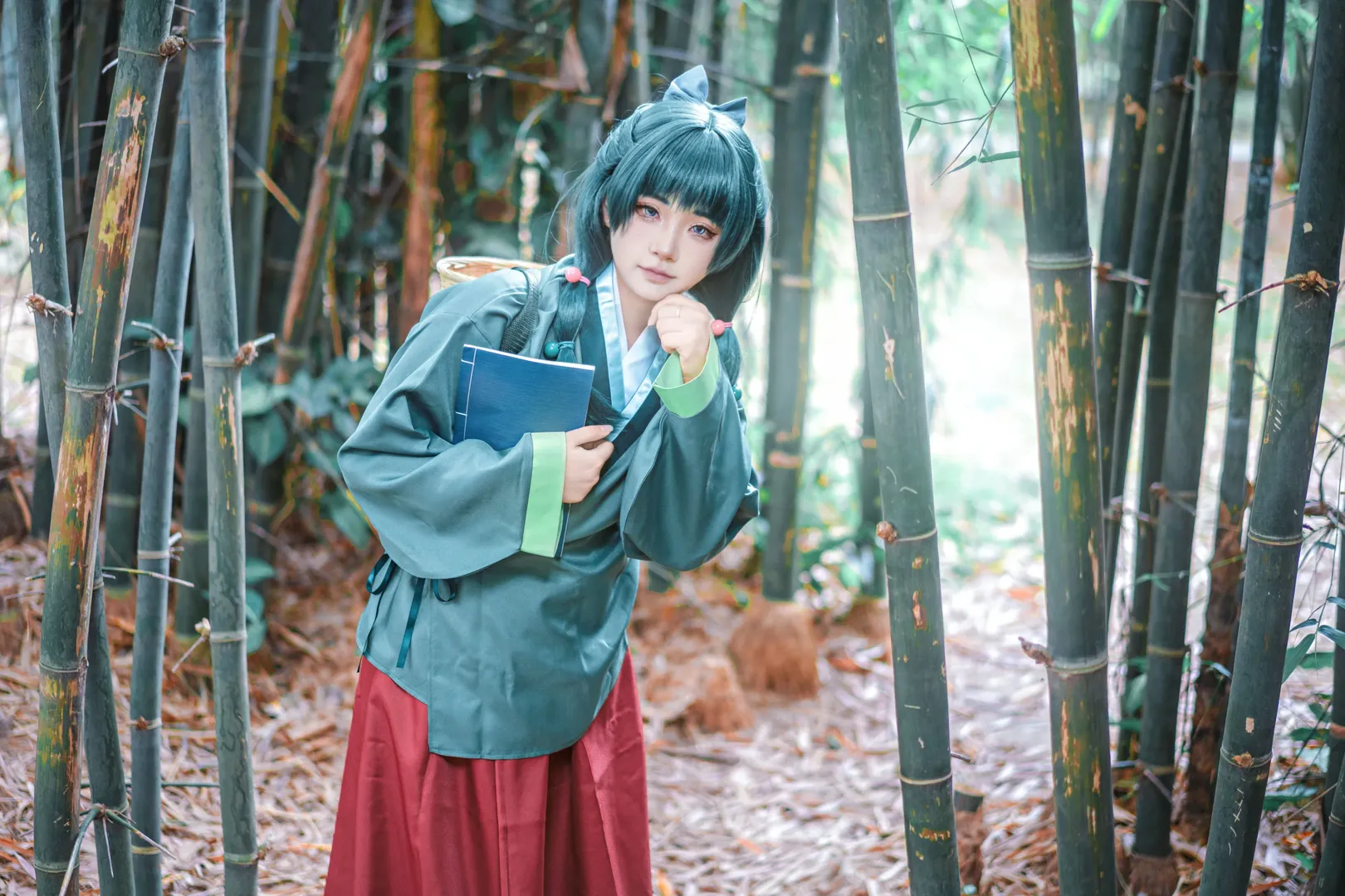 コスプレ, 薬屋のひとりごと, 古風写真, 竹林撮影, 薬屋マオマオ コスプレ - 4枚目
