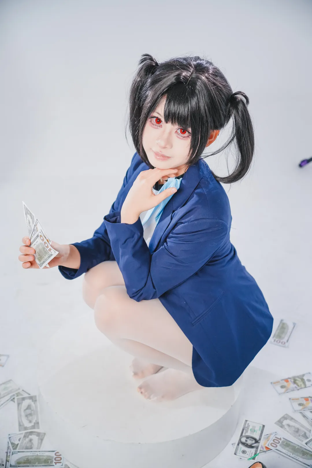 白棚拍摄, 二次元摄影, cosplay正片, NIKKE胜利女神, 索拉cos - 第2张
