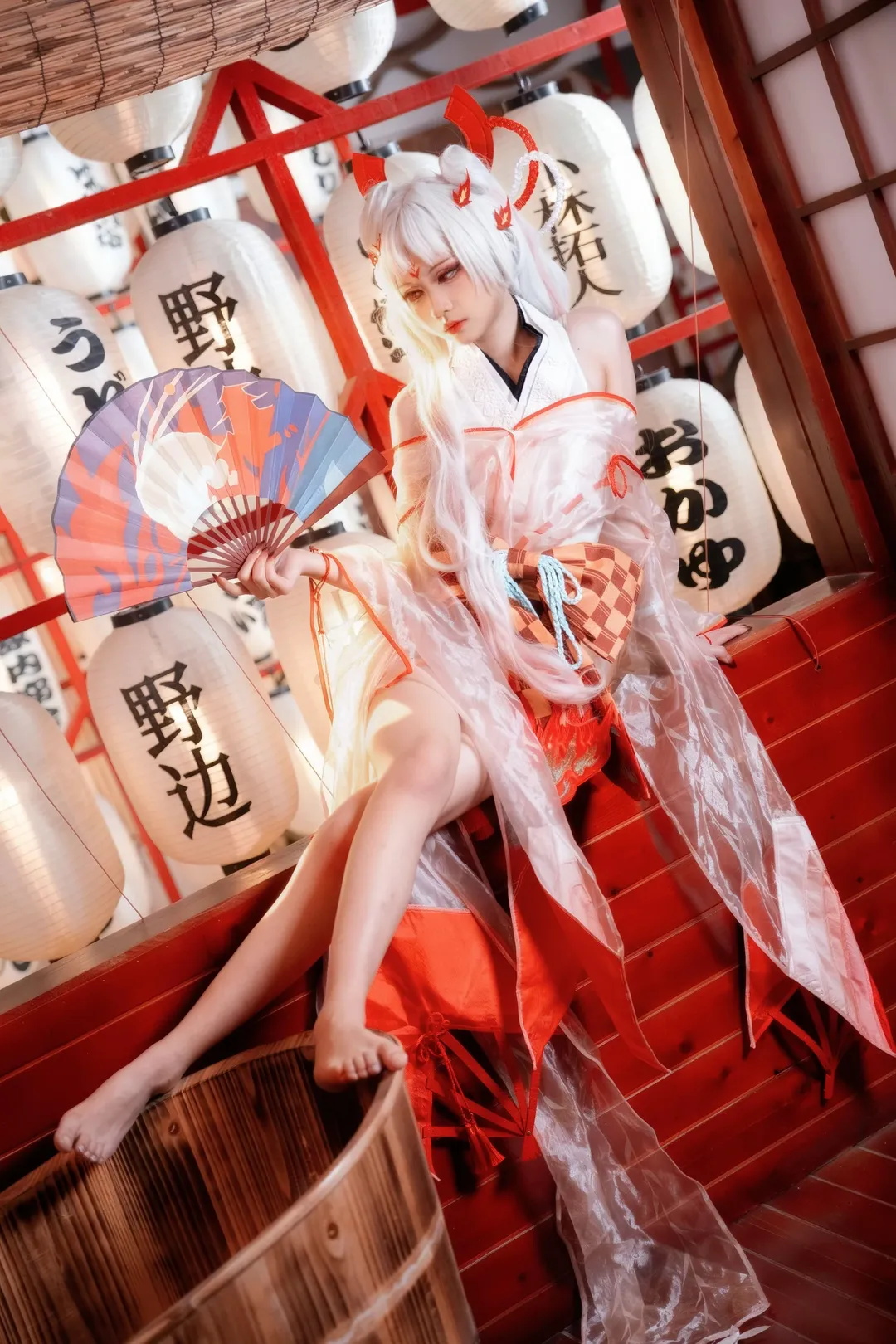 和风摄影, 二次元cosplay, 不知火cos, 阴阳师, 日式和室 - 第10张