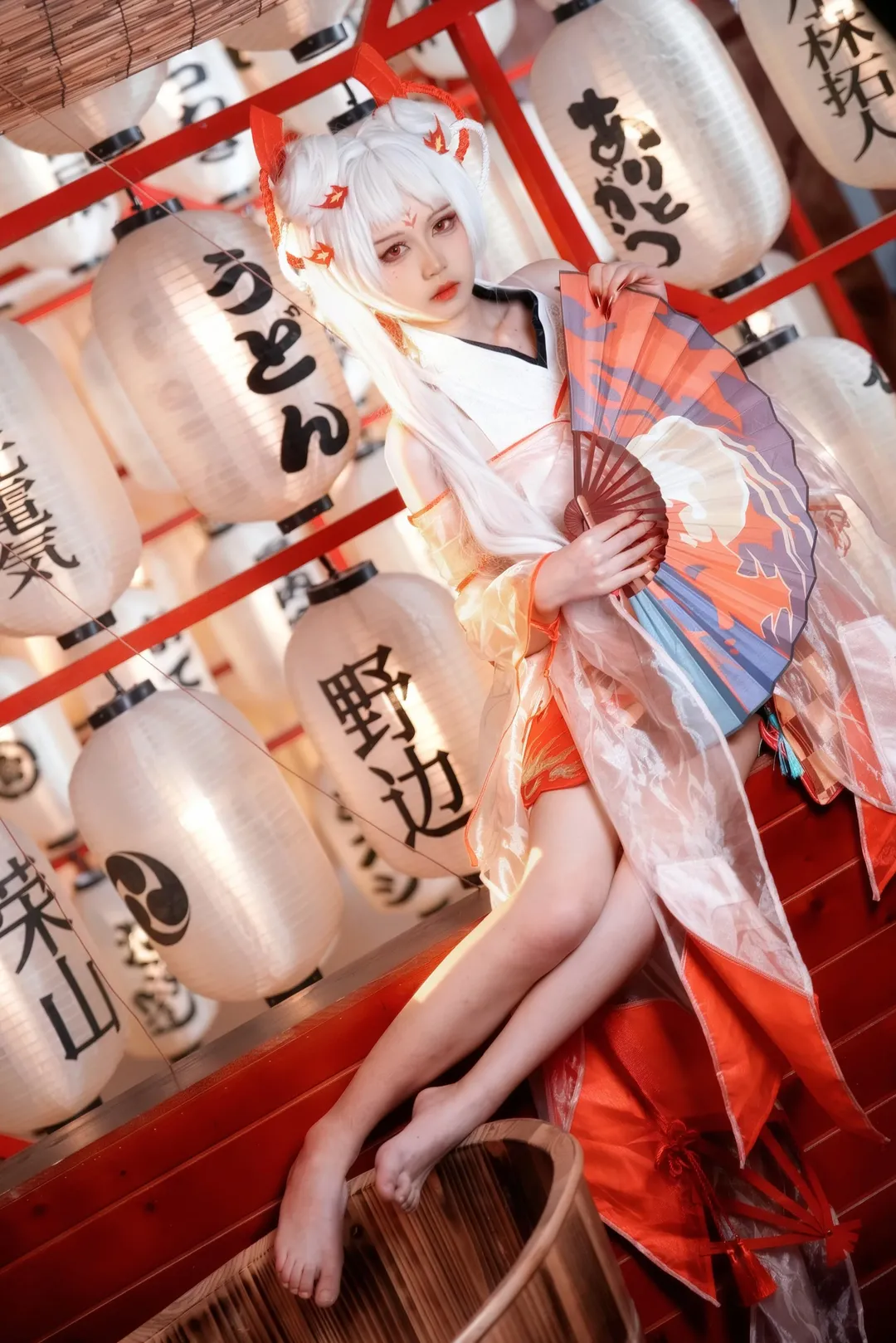 和风摄影, 二次元cosplay, 不知火cos, 阴阳师, 日式和室 - 第11张