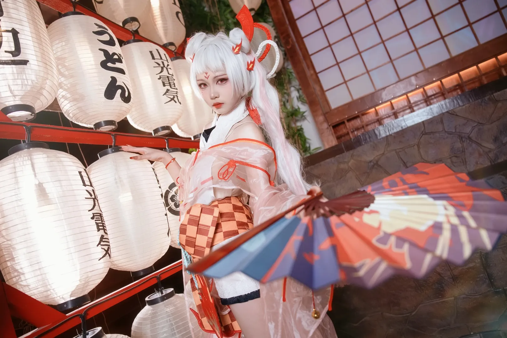 和风摄影, 二次元cosplay, 不知火cos, 阴阳师, 日式和室 - 第13张