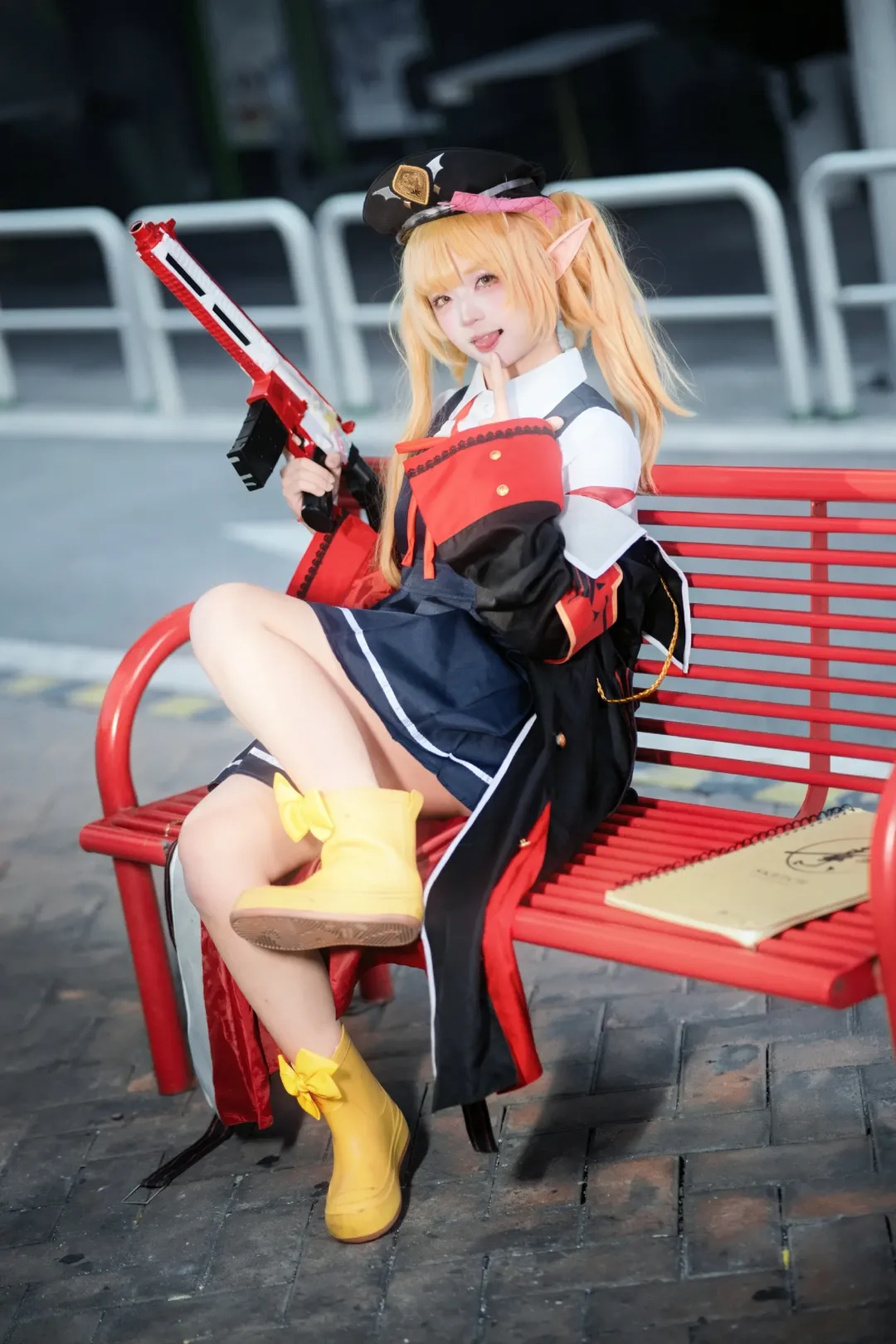 户外摄影, 碧蓝档案, 丹花伊吹cos, cosplay正片, 二次元穿搭 - 第1张