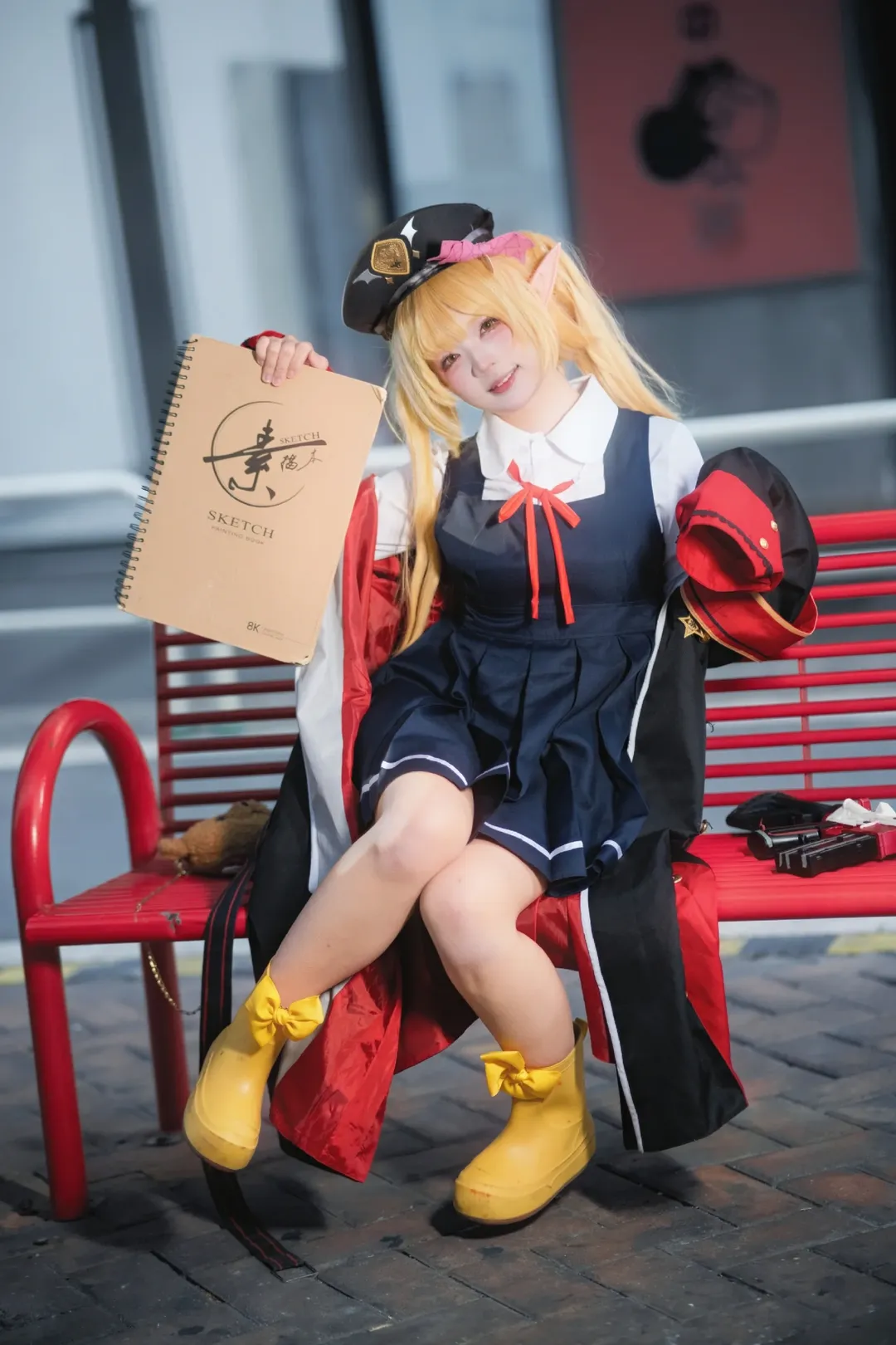 户外摄影, 碧蓝档案, 丹花伊吹cos, cosplay正片, 二次元穿搭 - 第9张