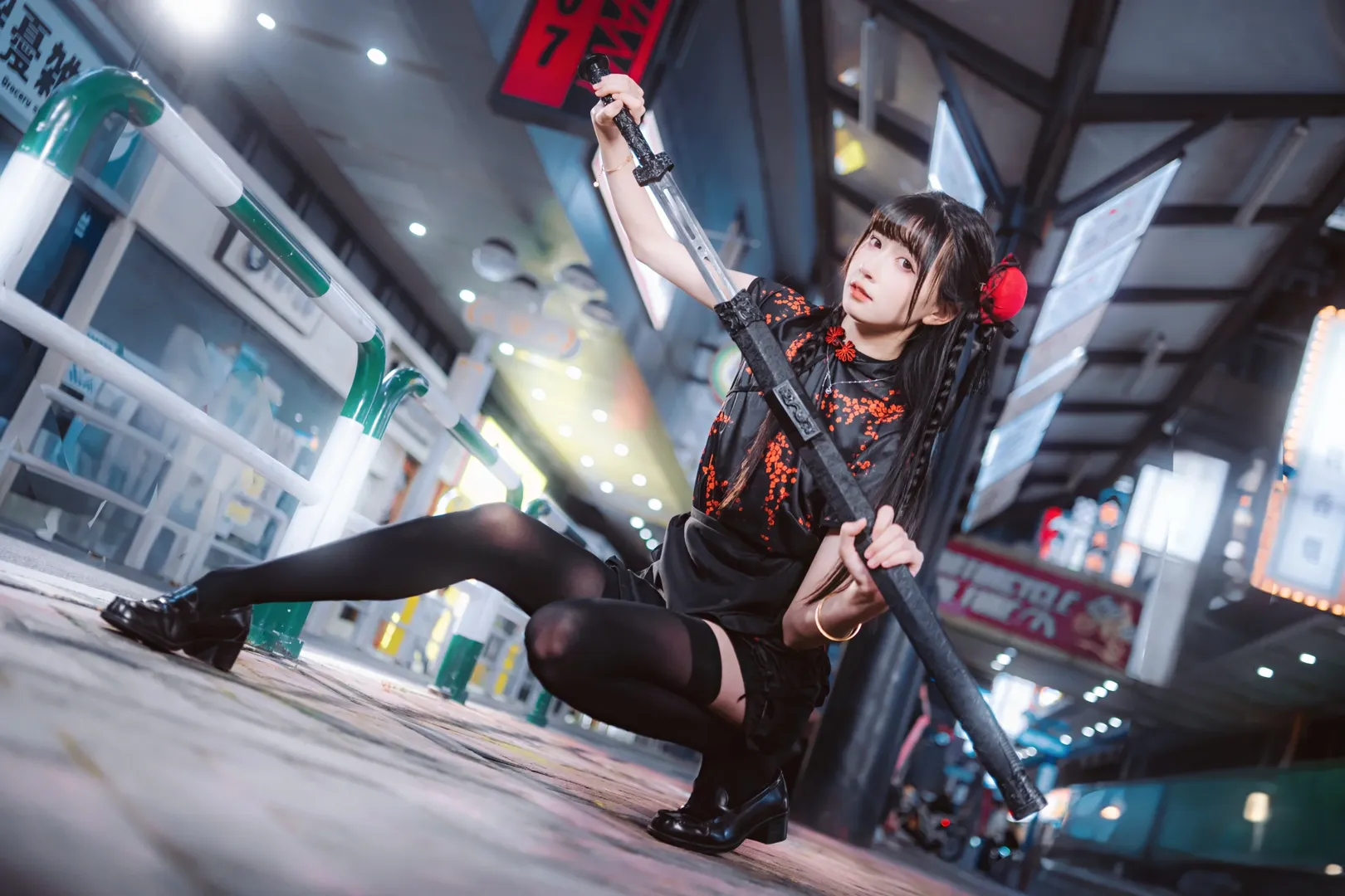 街头摄影, 夜景人像, cosplay日常, 改良旗袍, 中华娘cos - 第11张