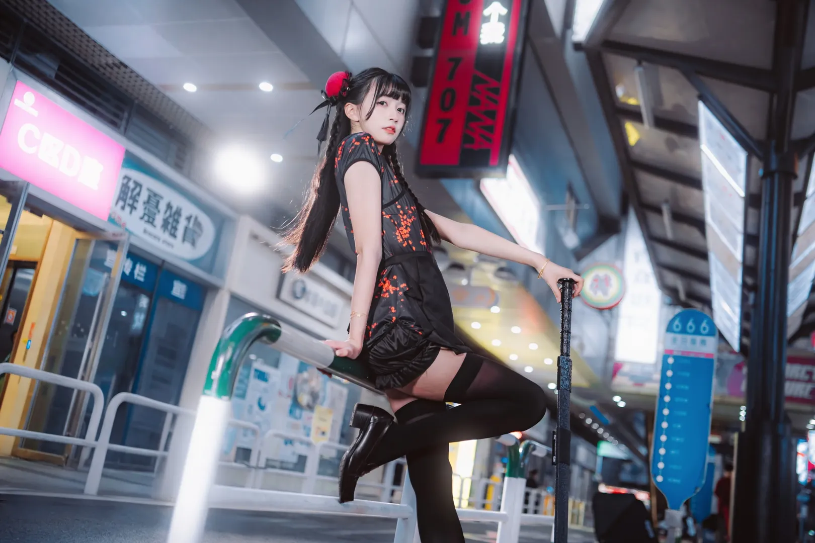 街头摄影, 夜景人像, cosplay日常, 改良旗袍, 中华娘cos - 第16张