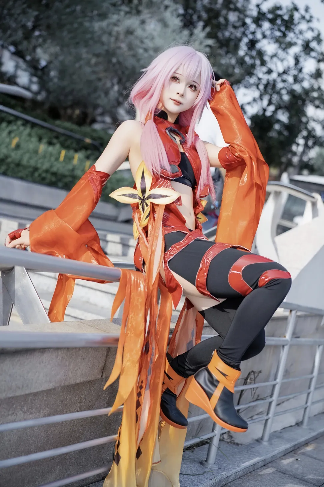 二次元, cosplay, 外景摄影, 罪恶王冠, 蝶祈cos - 第7张