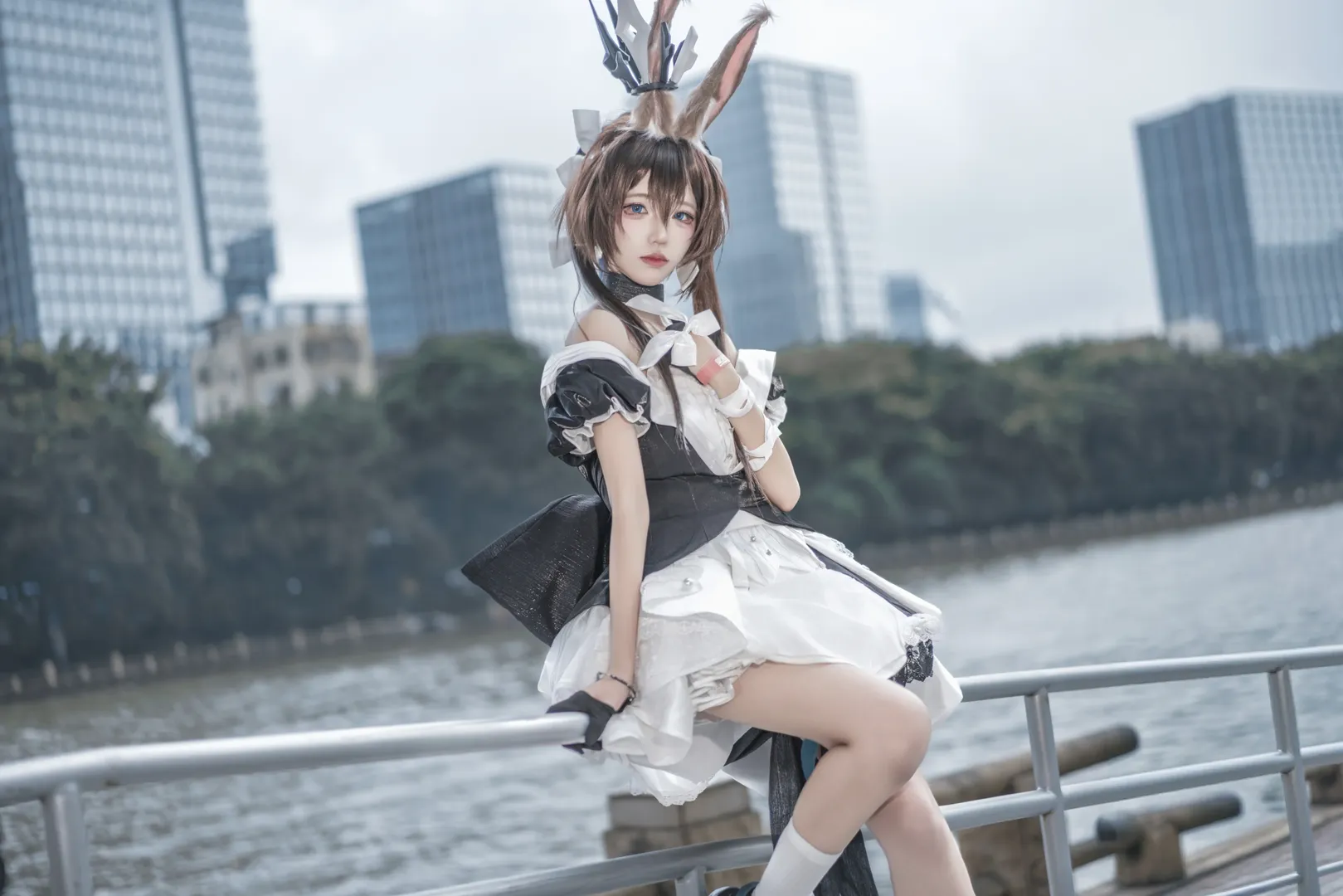 Firefly ACG Expo, Arknights, Amiya cosplay, Cosplay photography, Anime-style fashion