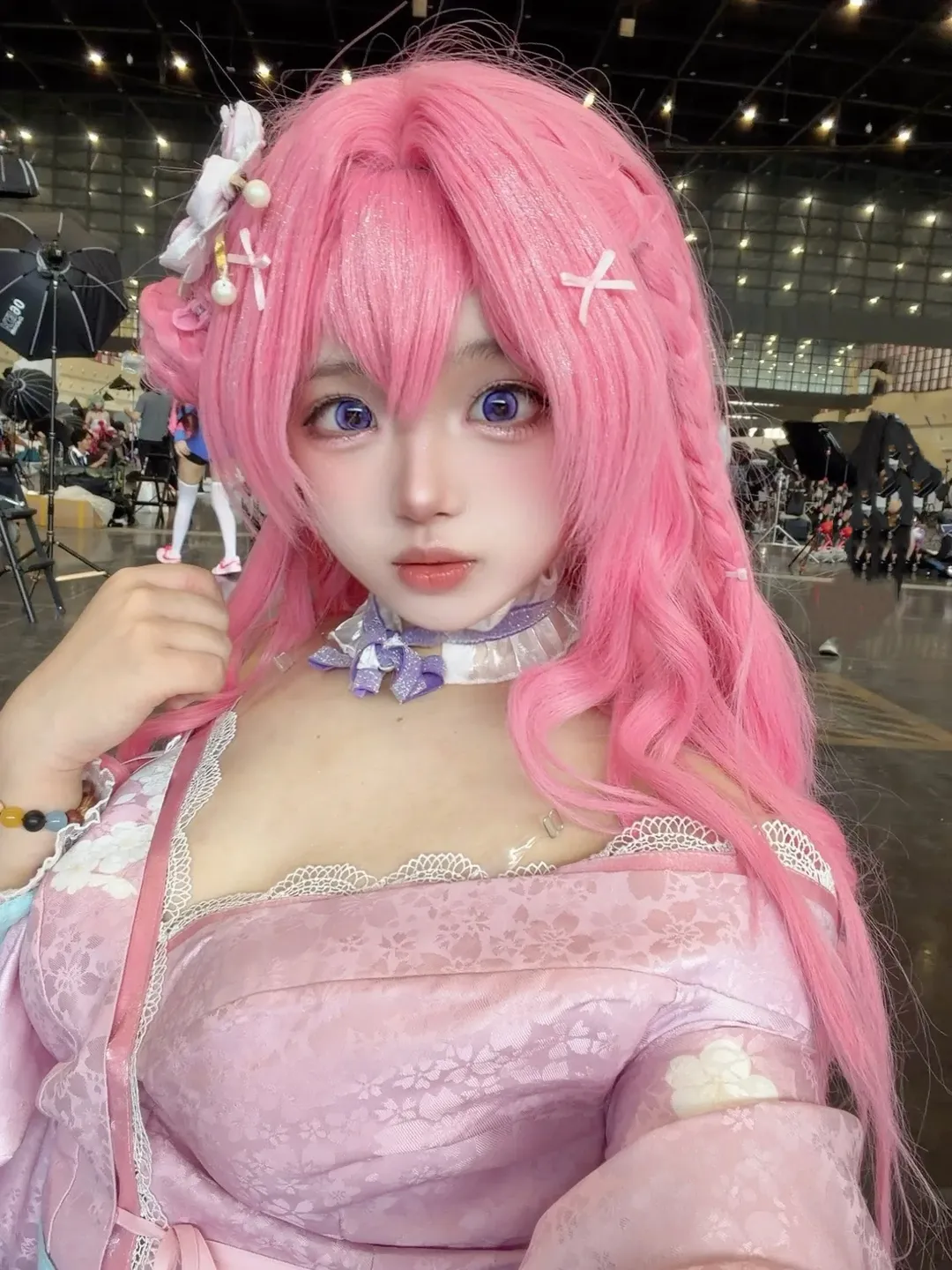 cosplay, Wig styling, Anime convention snapshots, Exhibition daily life, Anime-style makeup