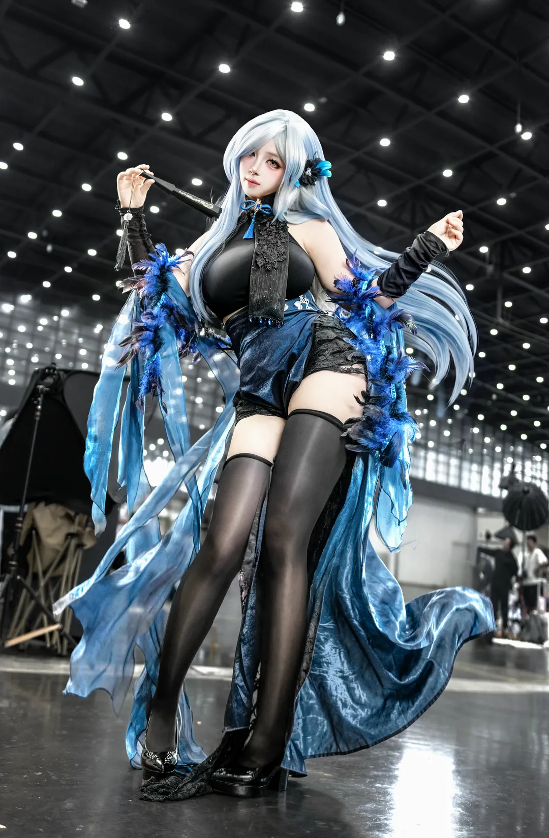 アズールレーン, 二次元コスプレ, イベント撮影, ストッキングコーデ, 彰武コスプレ