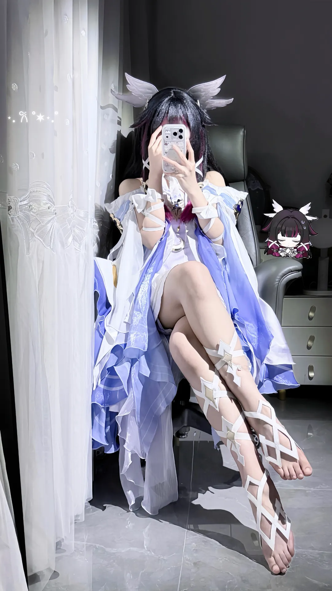 原神, 空月之歌, 哥伦比娅cos, cosplay, 原神cosplay