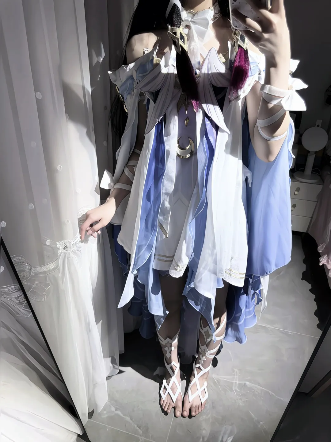 原神, 空月之歌, 哥伦比娅cos, cosplay, 原神cosplay - 第4张