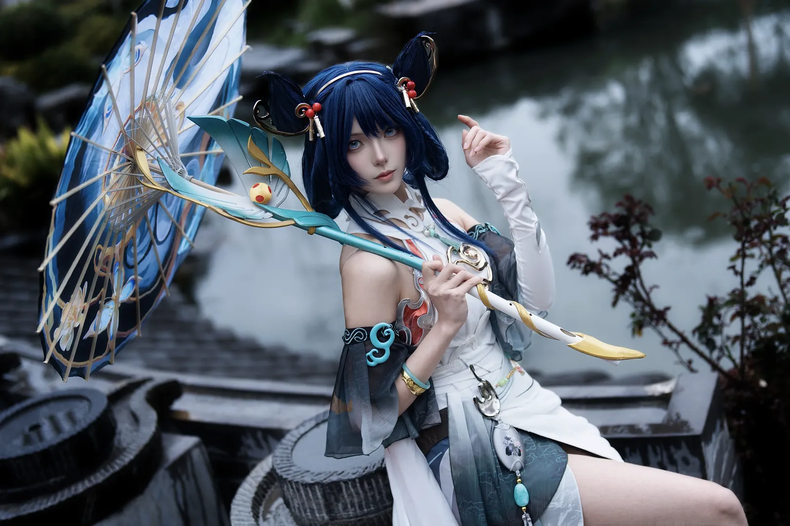 王者荣耀, 公孙离cos, cosplay摄影, 国风cos, 离恨烟 - 第1张