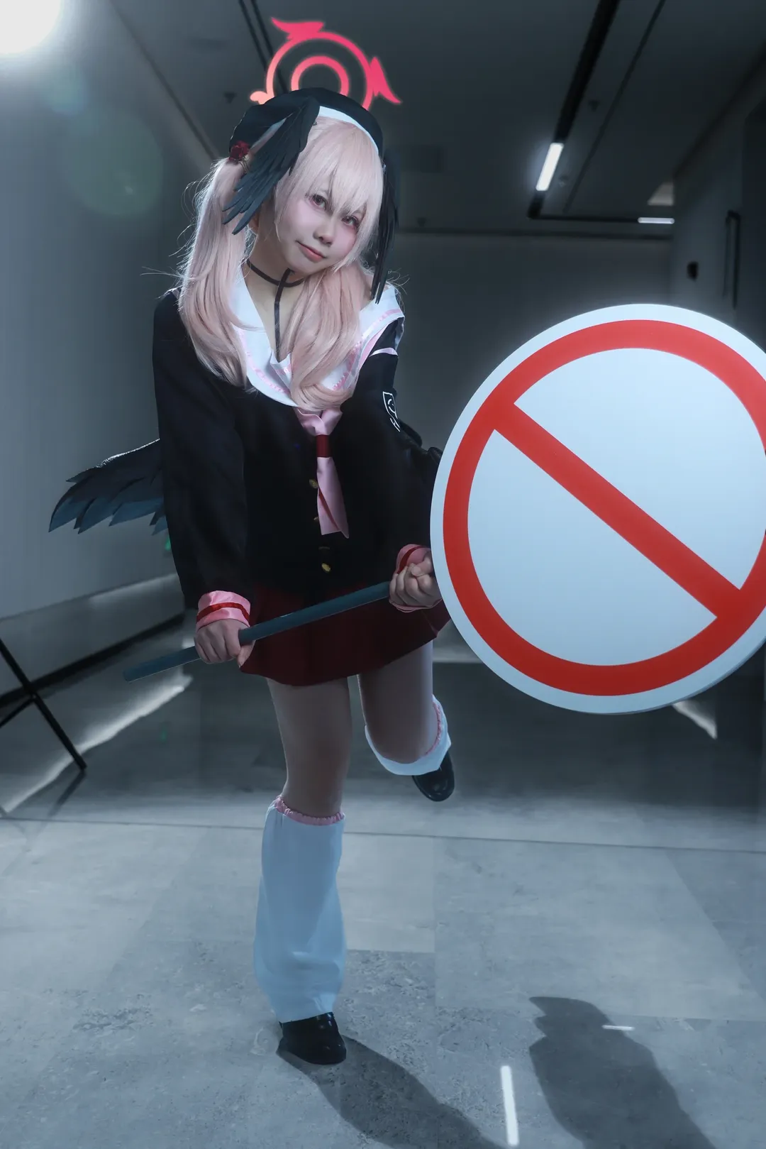 漫展返图, 碧蓝档案, 下江小春cos, 二次元Cosplay, 角色扮演摄影 - 第1张