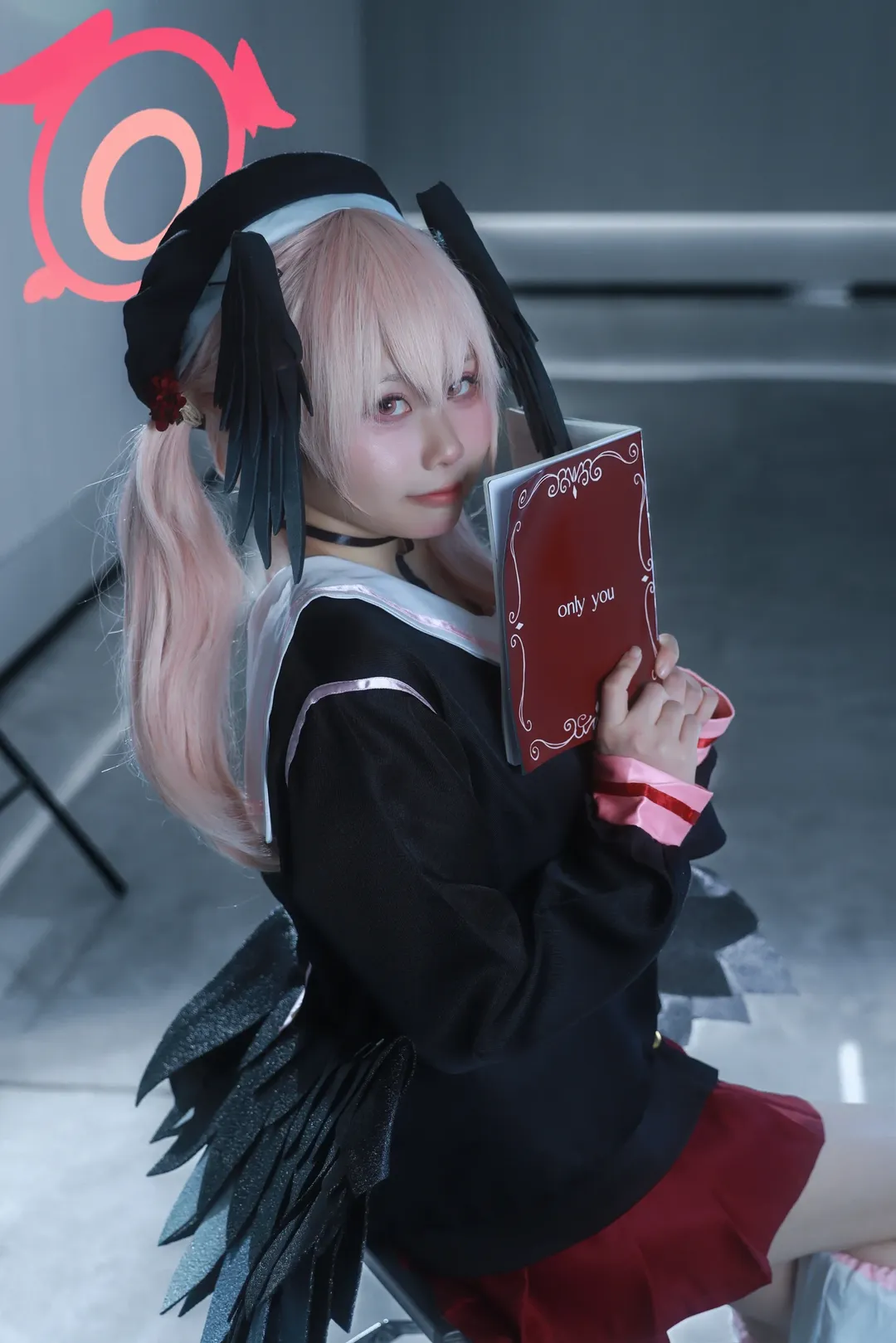 漫展返图, 碧蓝档案, 下江小春cos, 二次元Cosplay, 角色扮演摄影 - 第4张