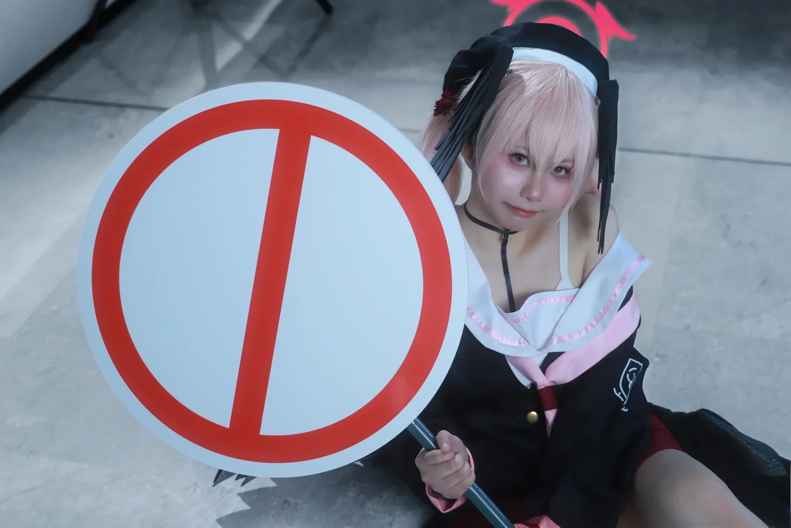 漫展返图, 碧蓝档案, 下江小春cos, 二次元Cosplay, 角色扮演摄影 - 第6张