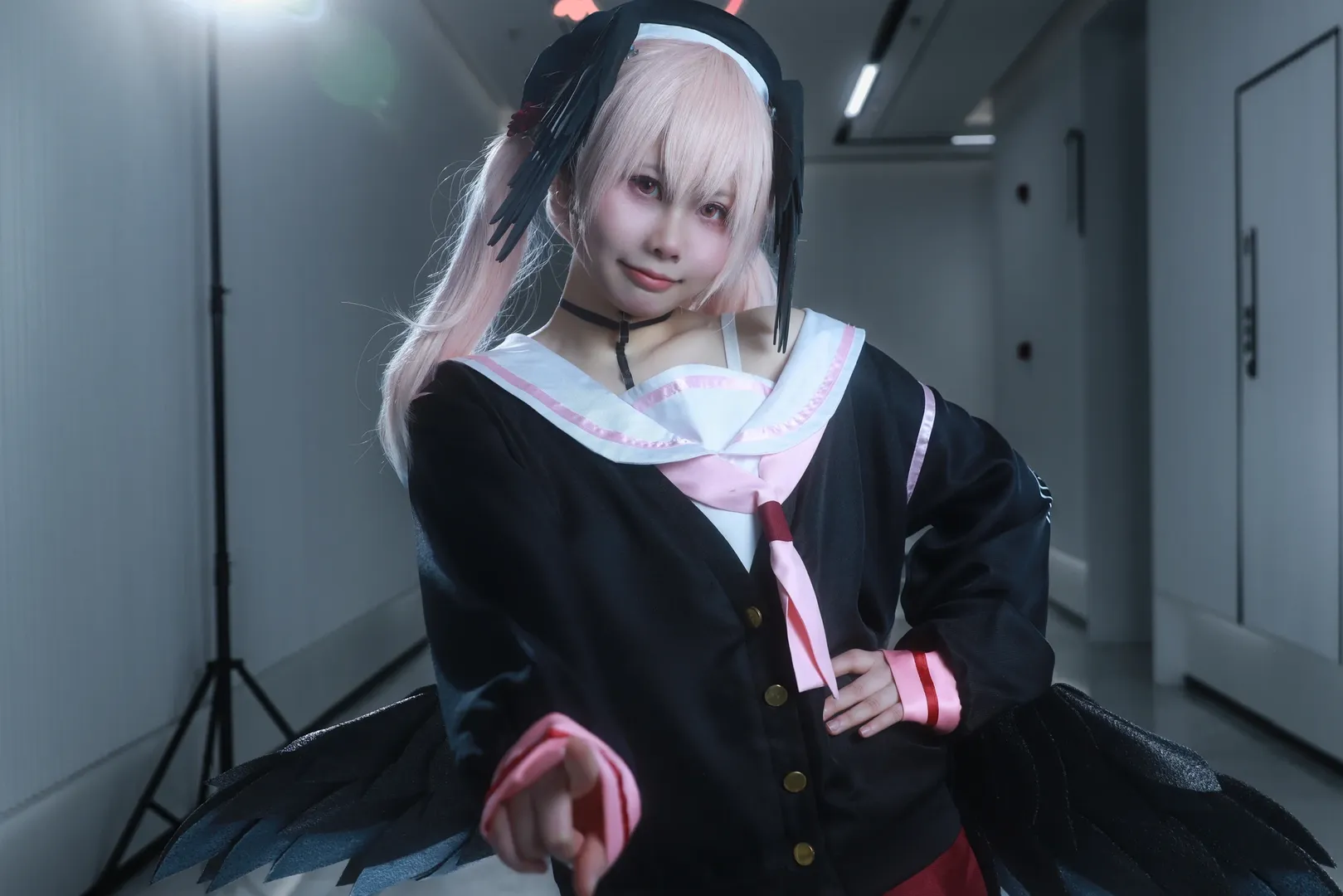 漫展返图, 碧蓝档案, 下江小春cos, 二次元Cosplay, 角色扮演摄影 - 第9张