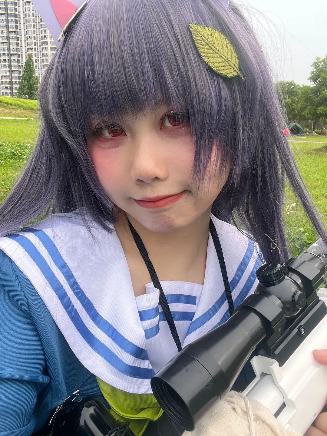 戶外攝影, 碧藍檔案, 霞澤美遊cos, cosplay日常, 二次元穿搭