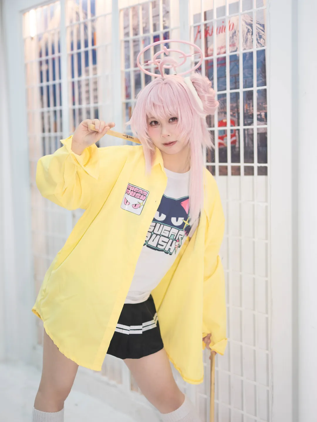 碧蓝档案, 二次元氛围感, 柚鸟夏cos, Cosplay摄影分享, 乐队柚鸟夏 - 第6张