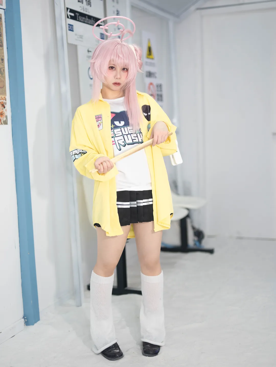 碧蓝档案, 二次元氛围感, 柚鸟夏cos, Cosplay摄影分享, 乐队柚鸟夏 - 第9张