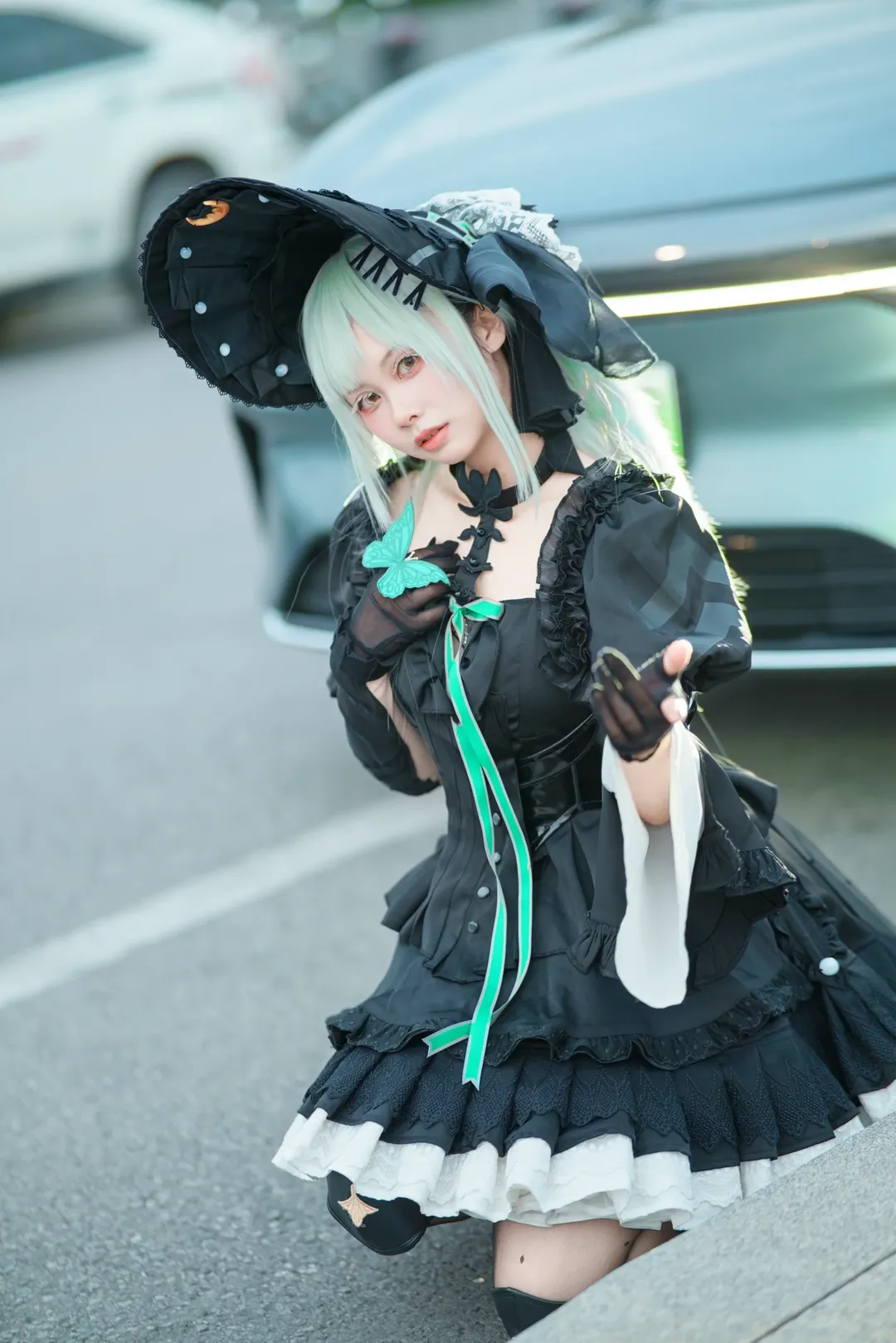 明日方舟, 若叶睦cos, cosplay穿搭, 外景写真, 南宁冬典 - 第1张