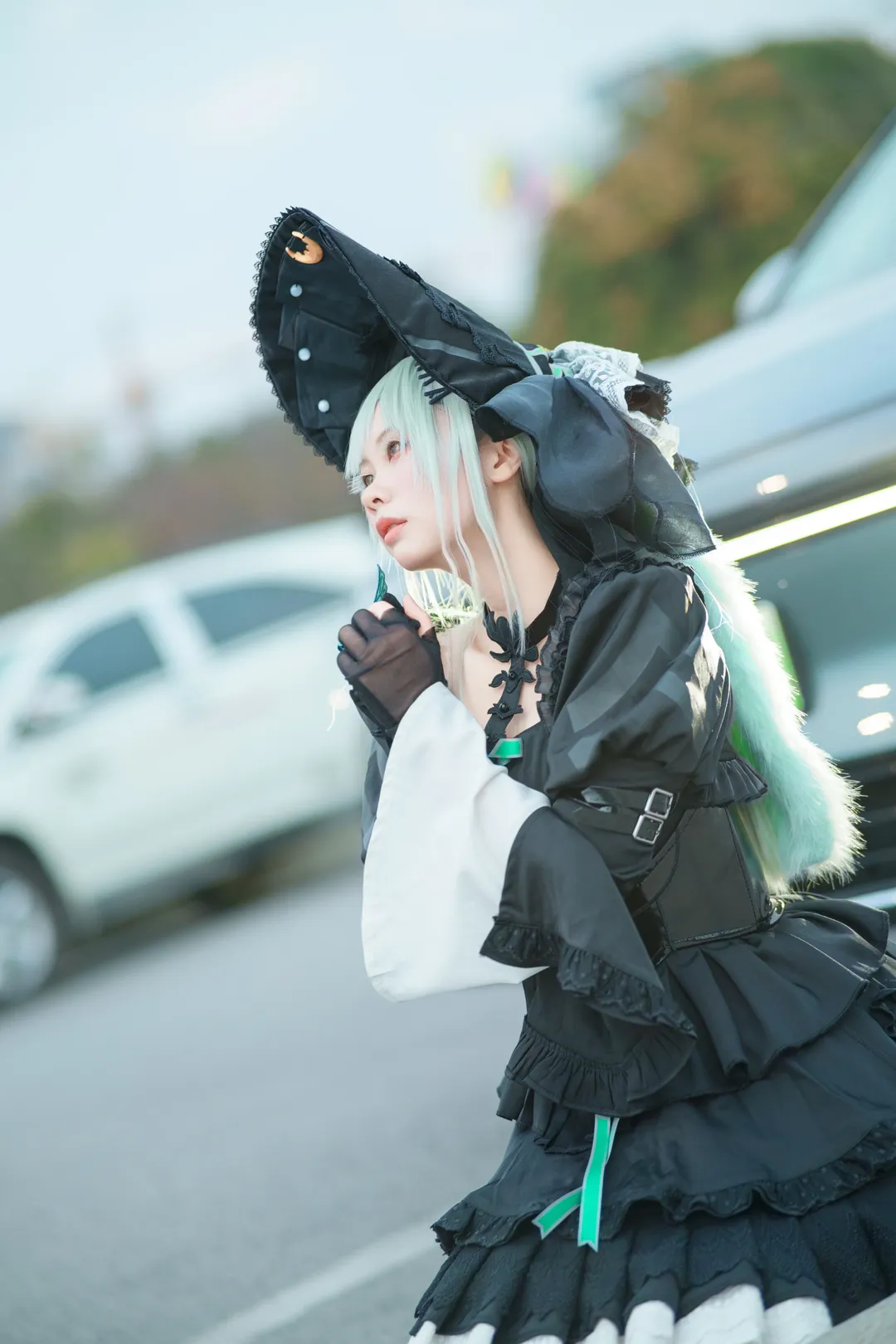 明日方舟, 若叶睦cos, cosplay穿搭, 外景写真, 南宁冬典 - 第2张