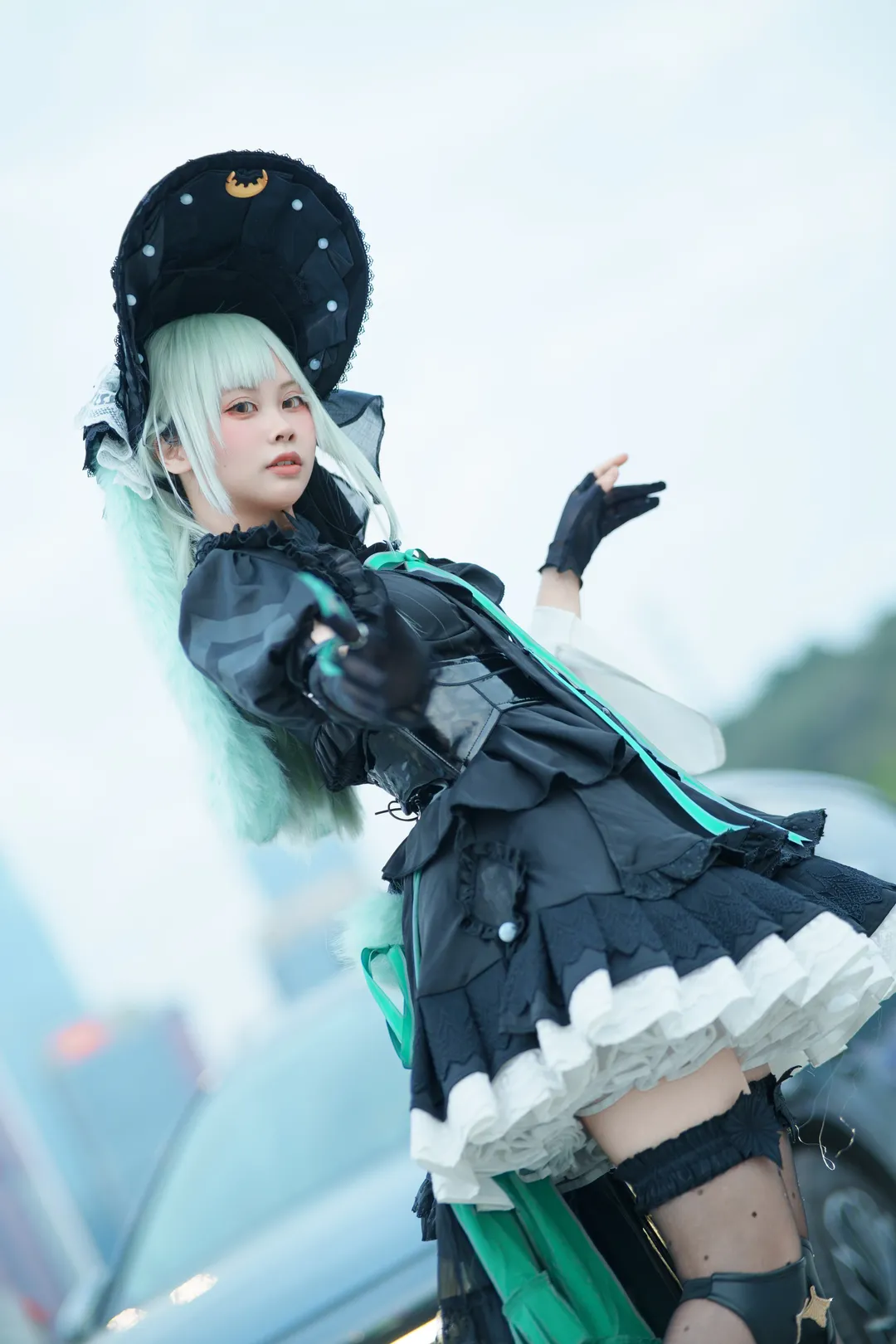 明日方舟, 若叶睦cos, cosplay穿搭, 外景写真, 南宁冬典 - 第4张
