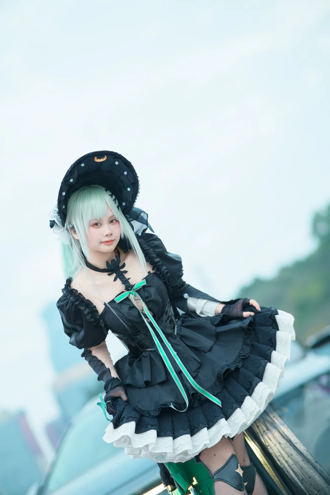 明日方舟, 若叶睦cos, cosplay穿搭, 外景写真, 南宁冬典