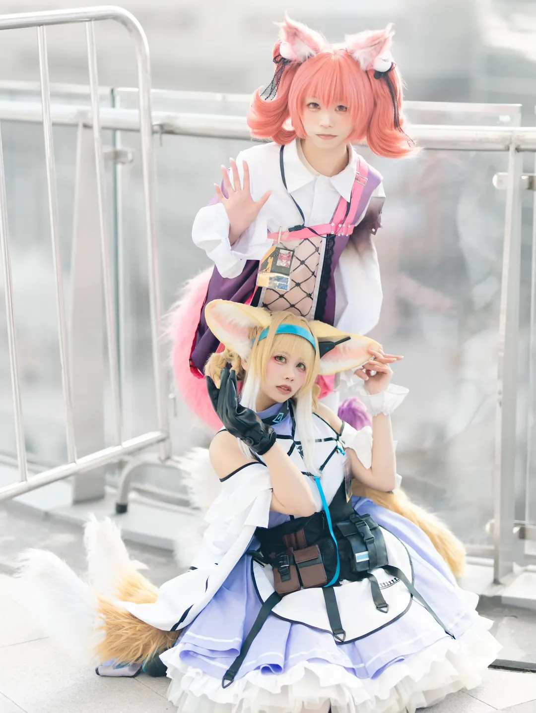 明日方舟, 铃兰cos, cosplay返图, 巫恋cos, cp32漫展 - 第1张