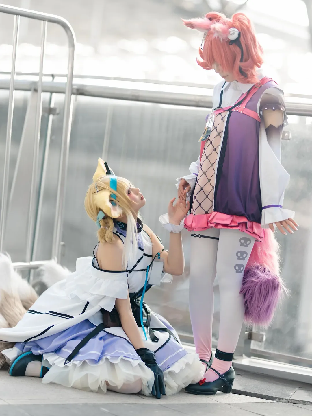 明日方舟, 铃兰cos, cosplay返图, 巫恋cos, cp32漫展 - 第2张