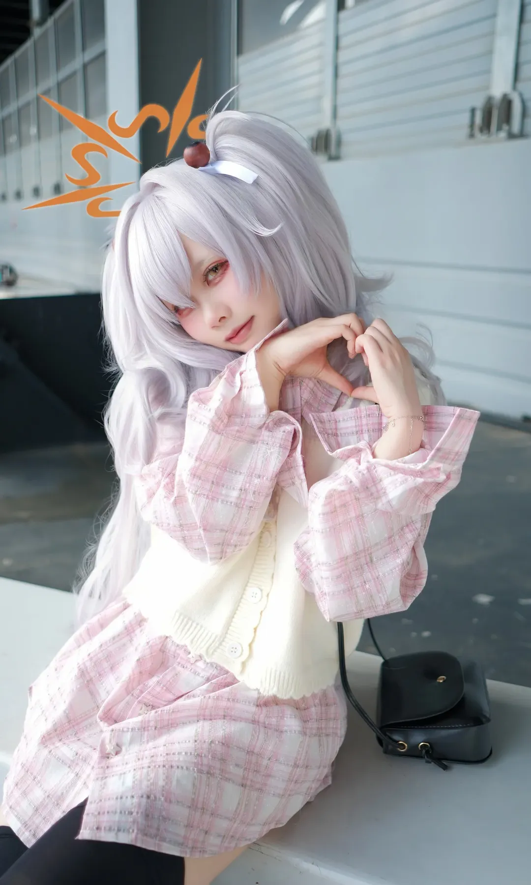 二次元撮影, ブルーアーカイブ, 日常コスプレ, 板垣カノエ コスプレ, レイヤードコーデ - 3枚目