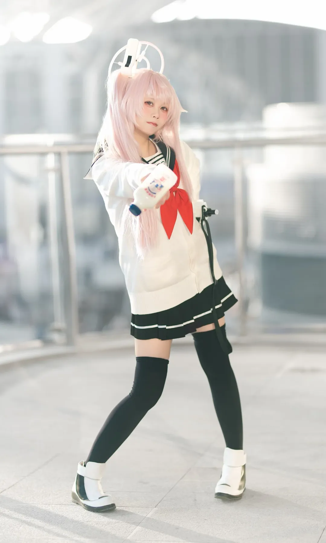 碧蓝档案, 漫展场照, 二次元日常, 柚鸟夏cos, cosplay返图 - 第4张