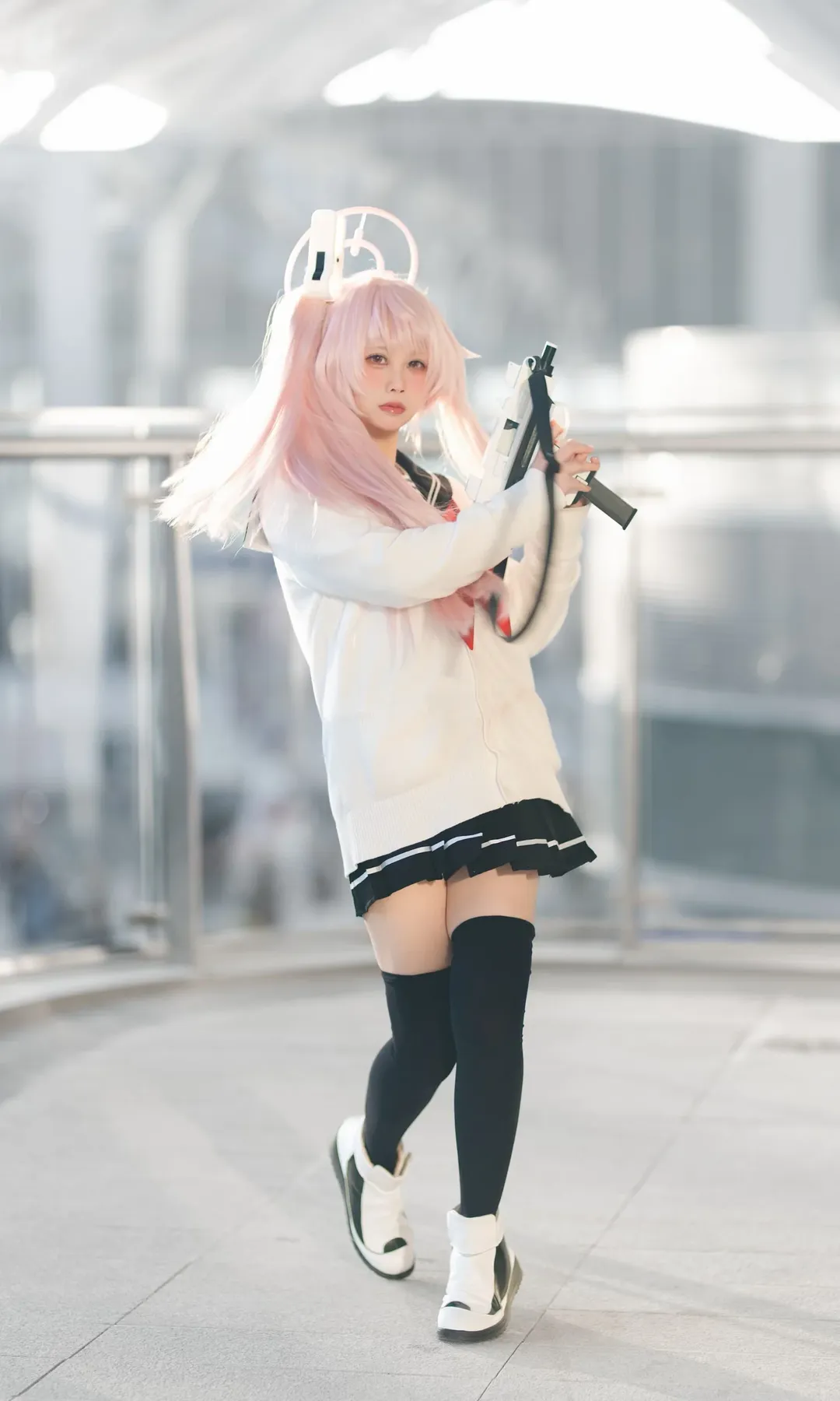碧蓝档案, 漫展场照, 二次元日常, 柚鸟夏cos, cosplay返图 - 第5张