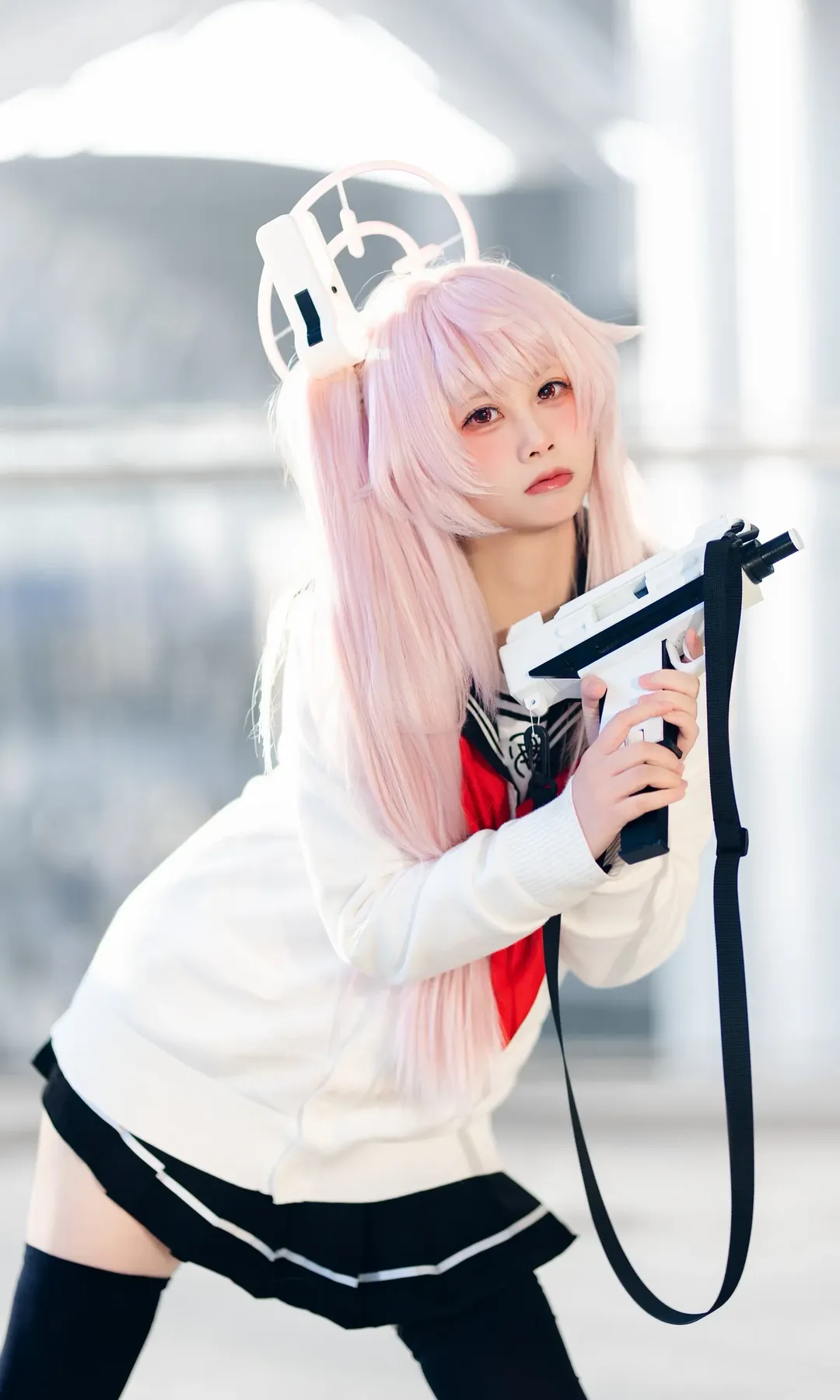 碧蓝档案, 漫展场照, 二次元日常, 柚鸟夏cos, cosplay返图 - 第6张