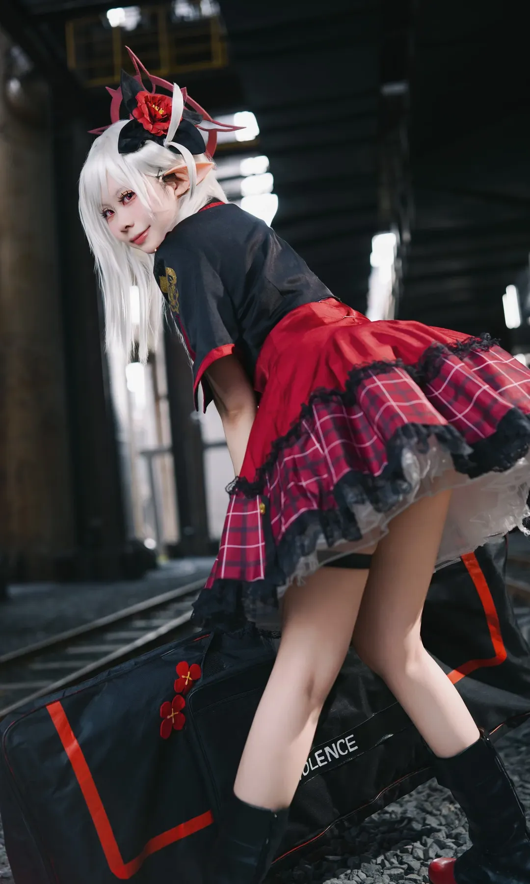 角色扮演, 碧蓝档案, 浅黄睦月cos, cosplay摄影, 二次元外景 - 第1张