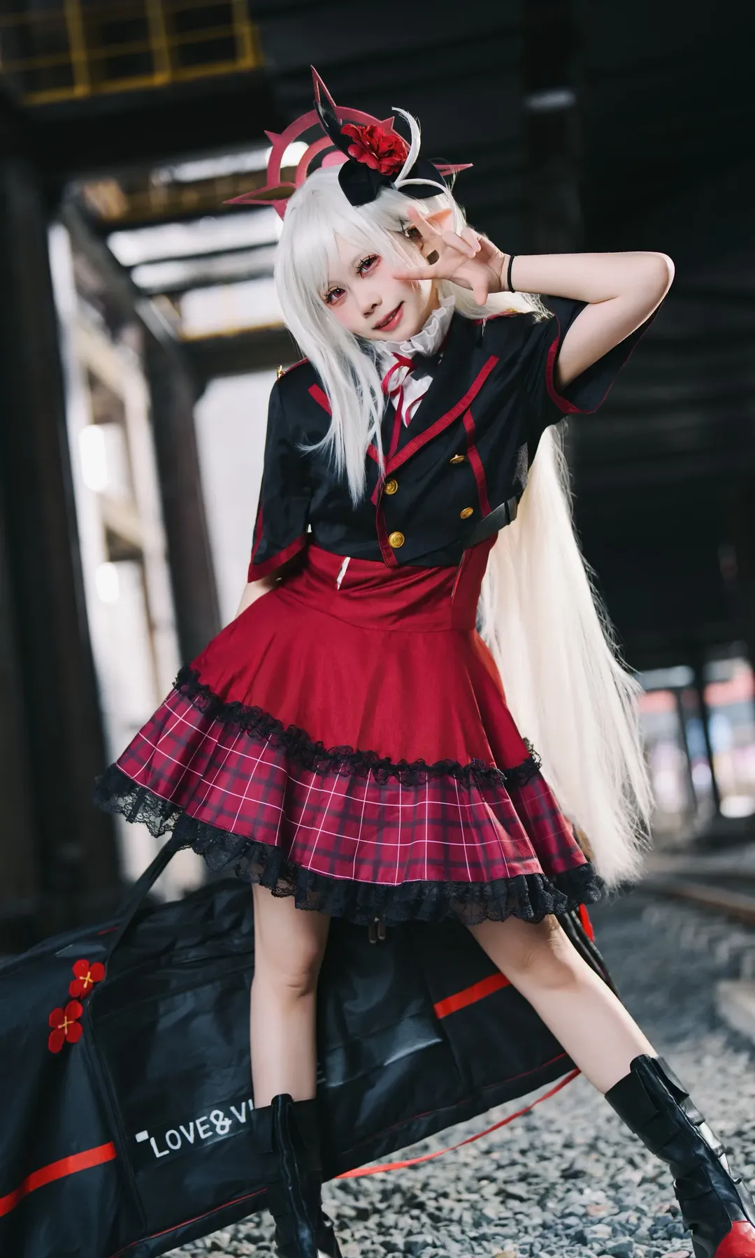 角色扮演, 碧蓝档案, 浅黄睦月cos, cosplay摄影, 二次元外景 - 第2张