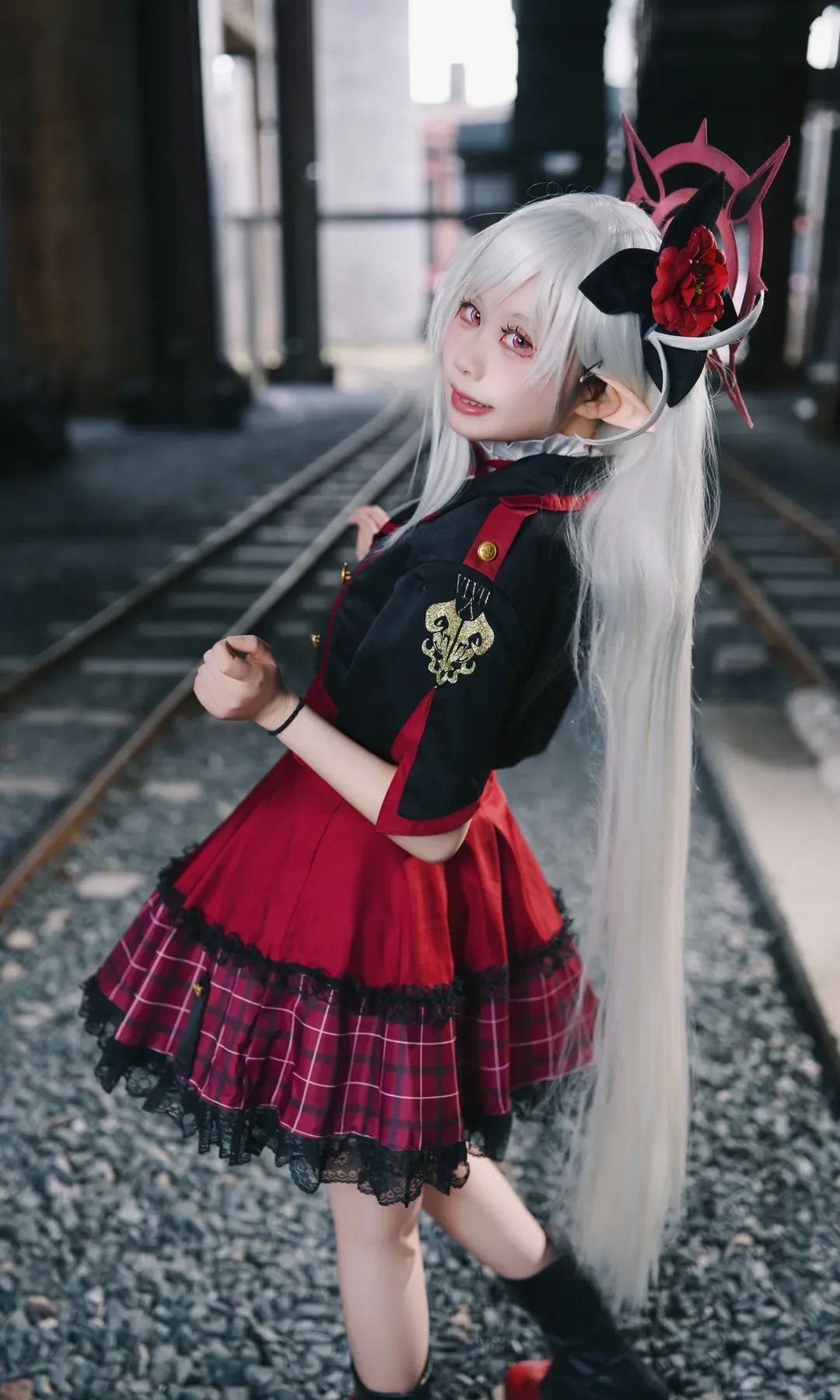 角色扮演, 碧蓝档案, 浅黄睦月cos, cosplay摄影, 二次元外景 - 第3张