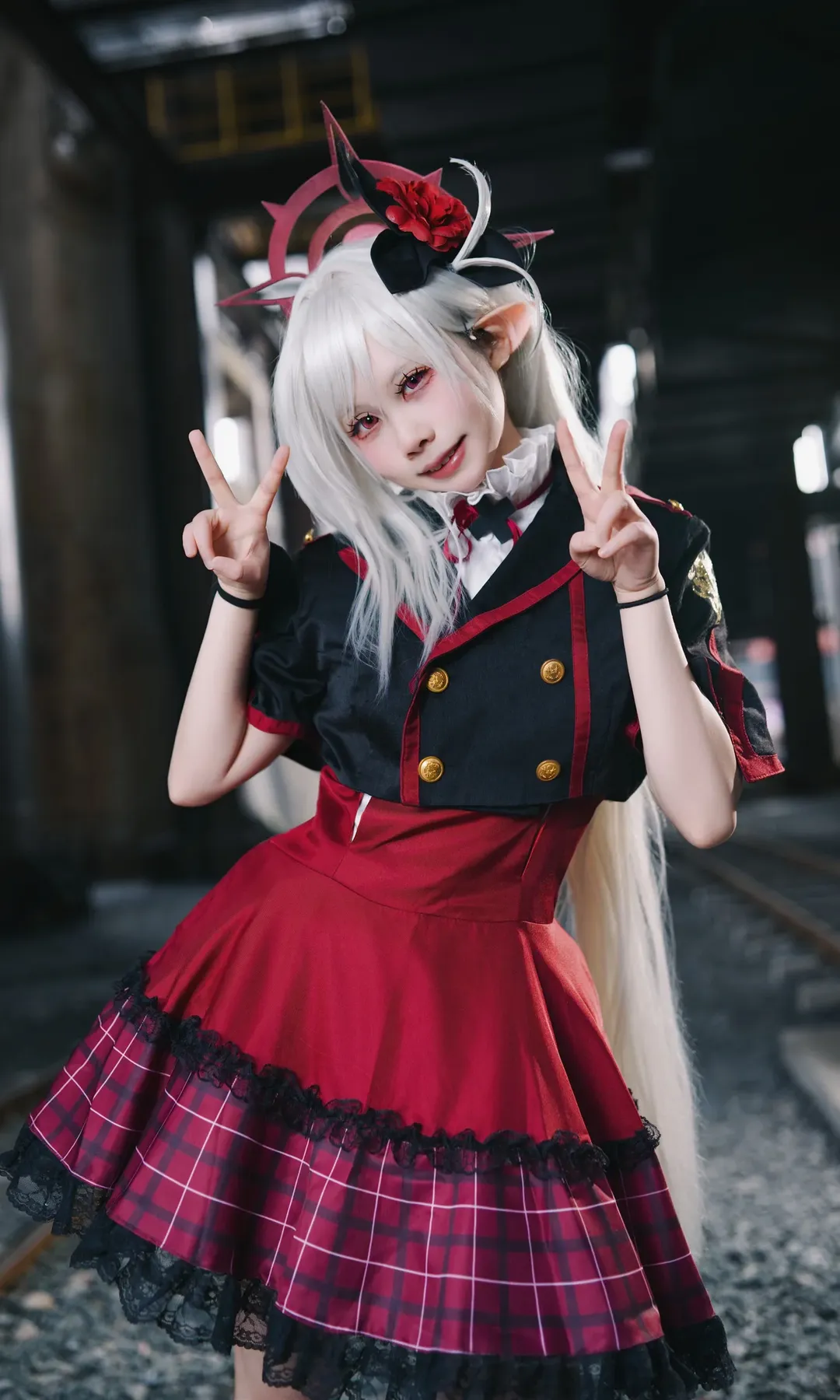 角色扮演, 碧蓝档案, 浅黄睦月cos, cosplay摄影, 二次元外景 - 第5张