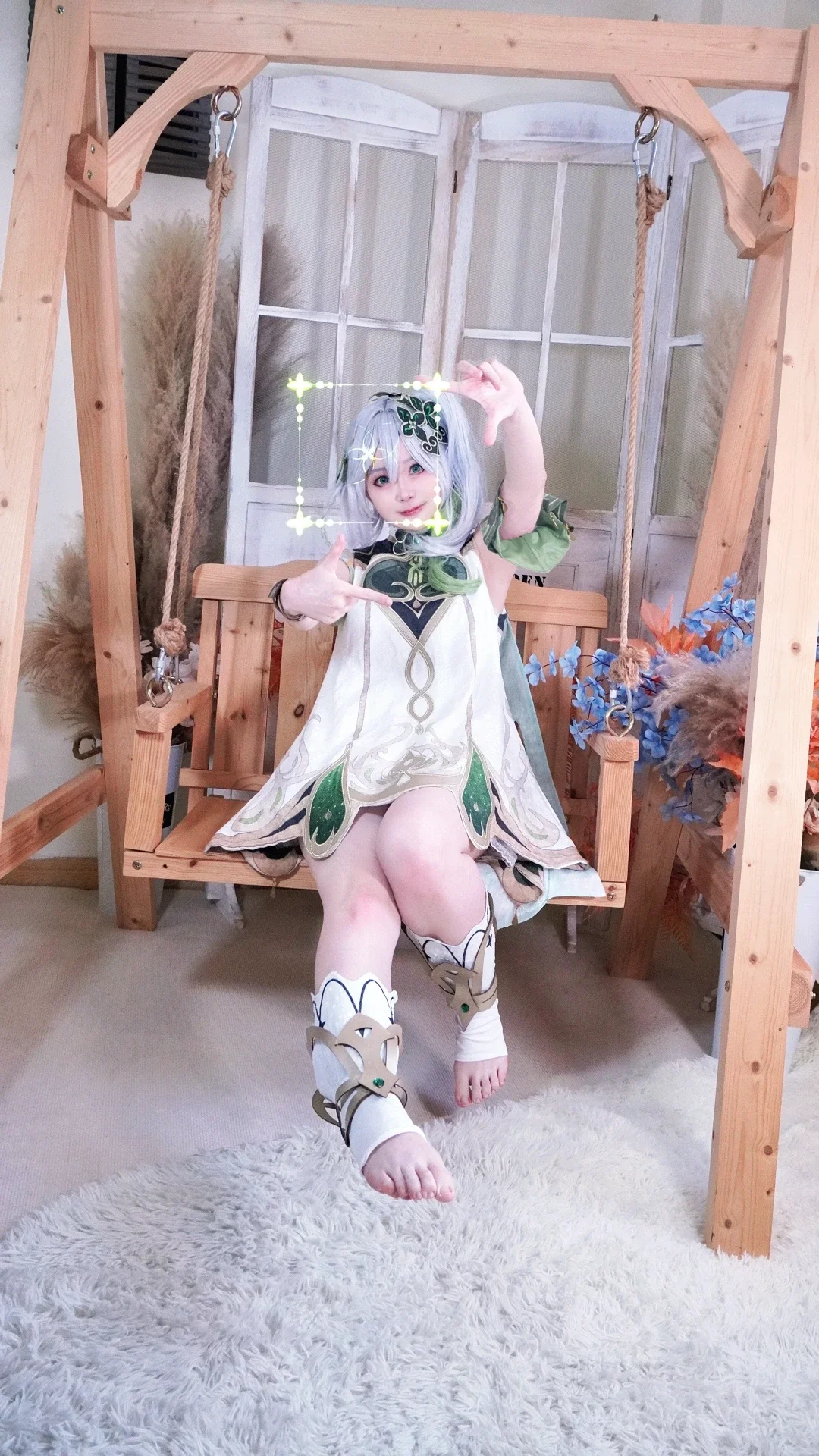 Roleplay, Genshin Impact, Anime-style photography, Nahida Cosplay, Genshin Impact cosplay - Image 1