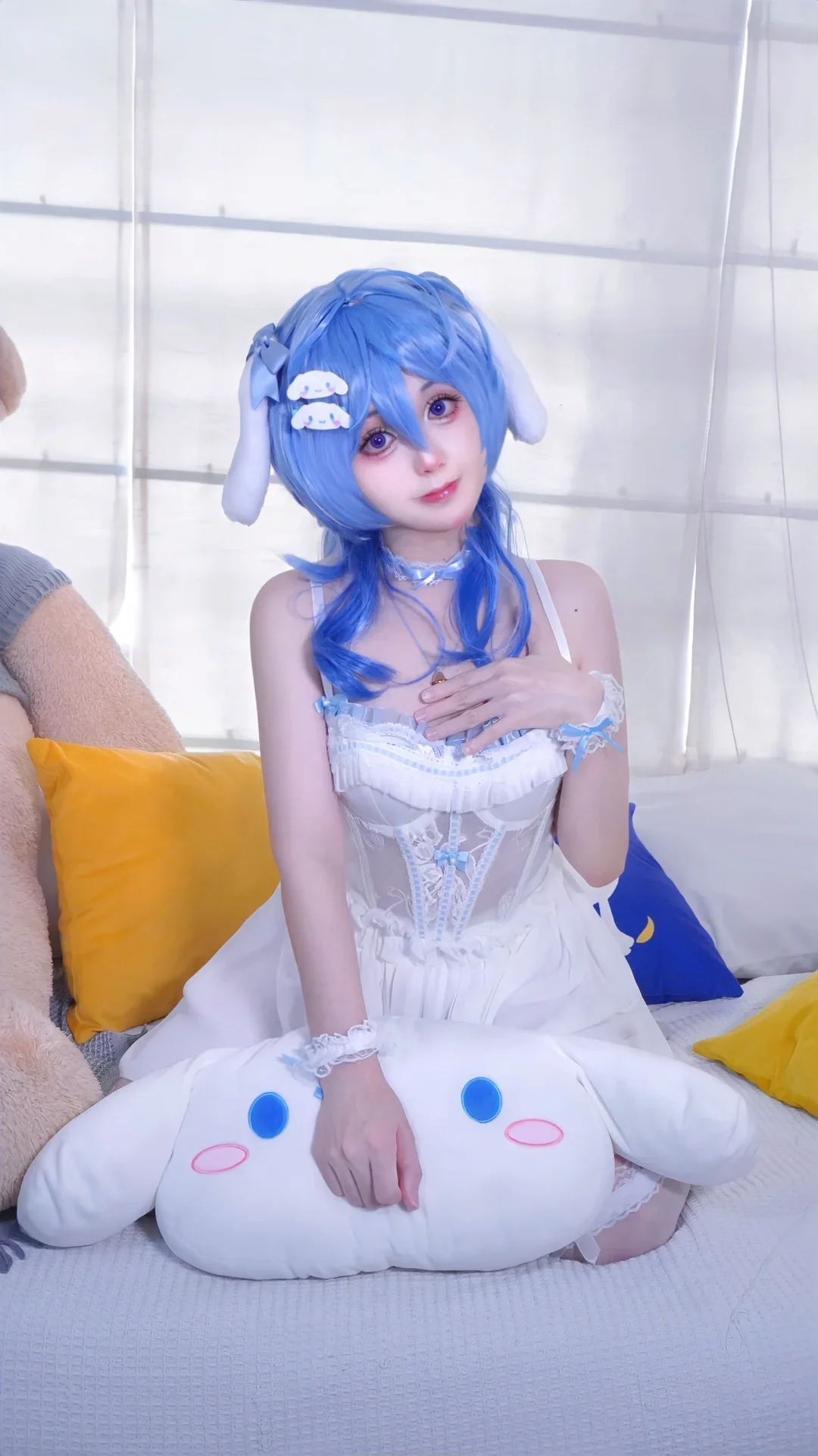 二次元, 原神, 甘雨cos, cosplay, 玉桂狗 - 第1张