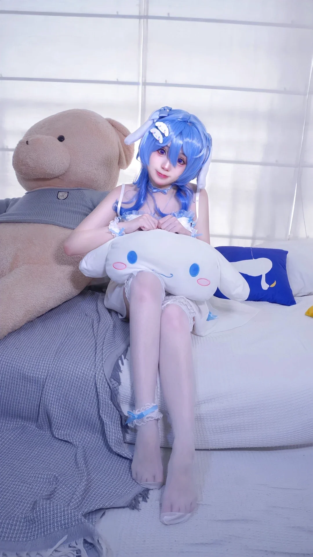 二次元, 原神, 甘雨cos, cosplay, 玉桂狗 - 第2张