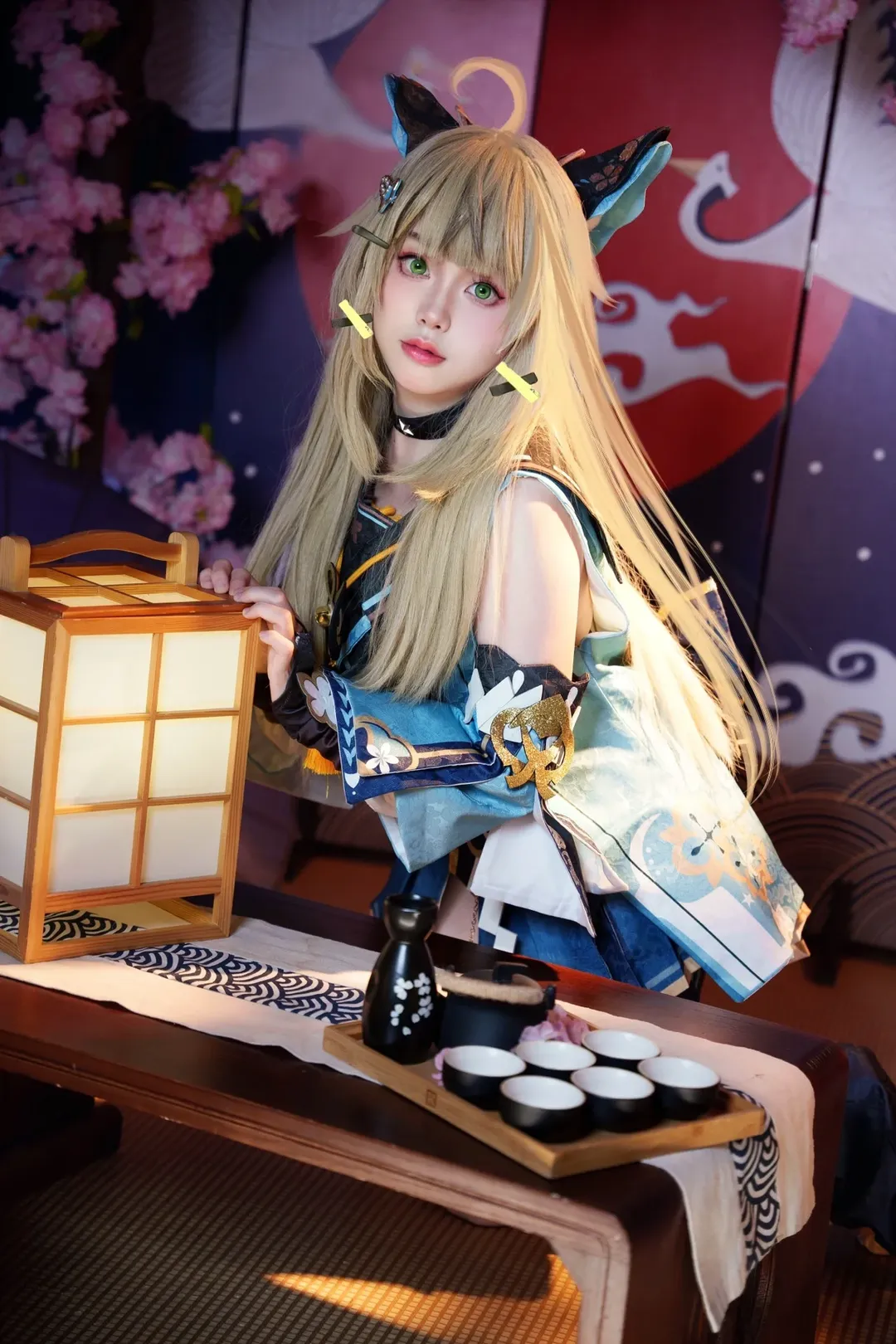 原神, 摄影分享, cosplay正片, 日式和风, 绮良良cos - 第1张