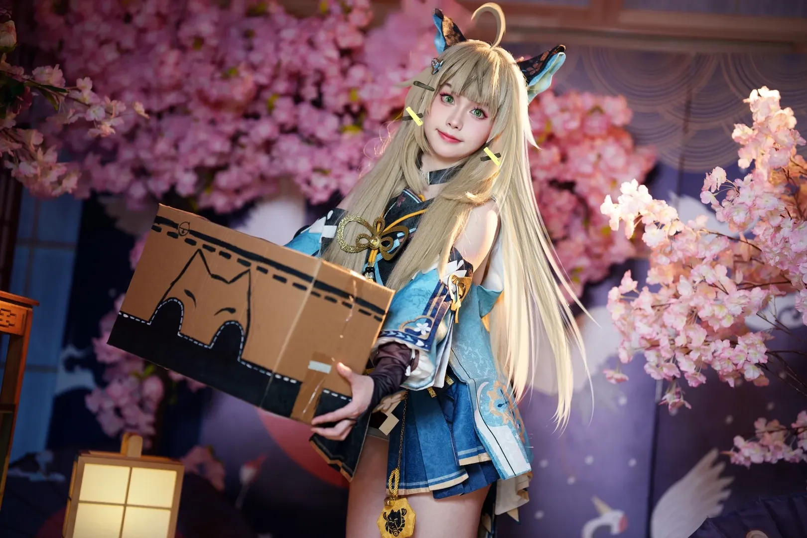 原神, 摄影分享, cosplay正片, 日式和风, 绮良良cos