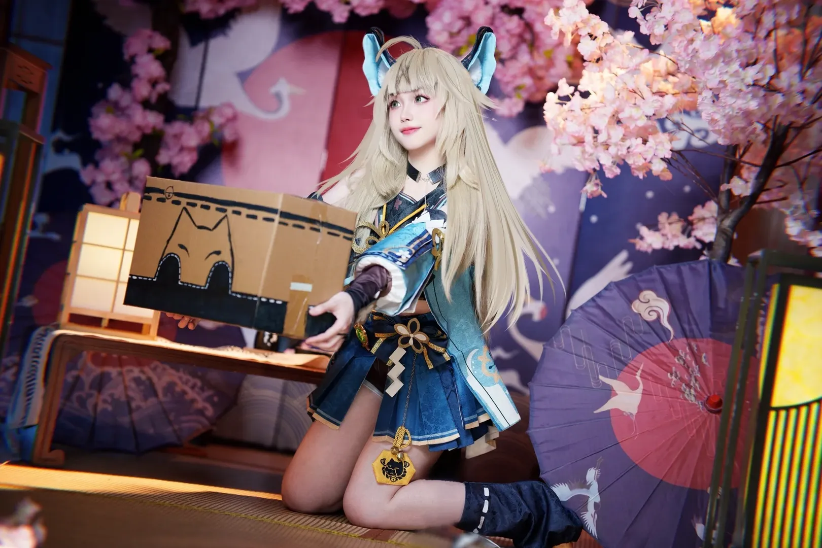 原神, 摄影分享, cosplay正片, 日式和风, 绮良良cos - 第6张