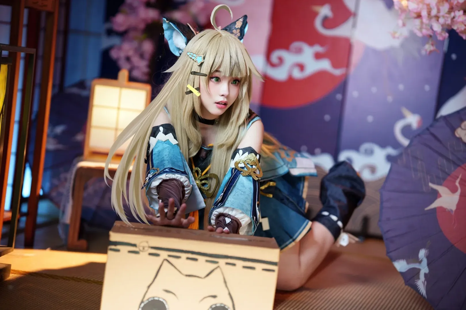 原神, 摄影分享, cosplay正片, 日式和风, 绮良良cos - 第7张