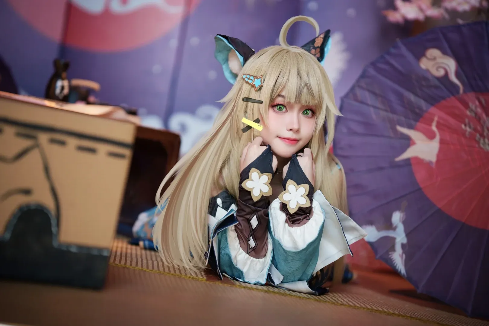 原神, 摄影分享, cosplay正片, 日式和风, 绮良良cos - 第8张